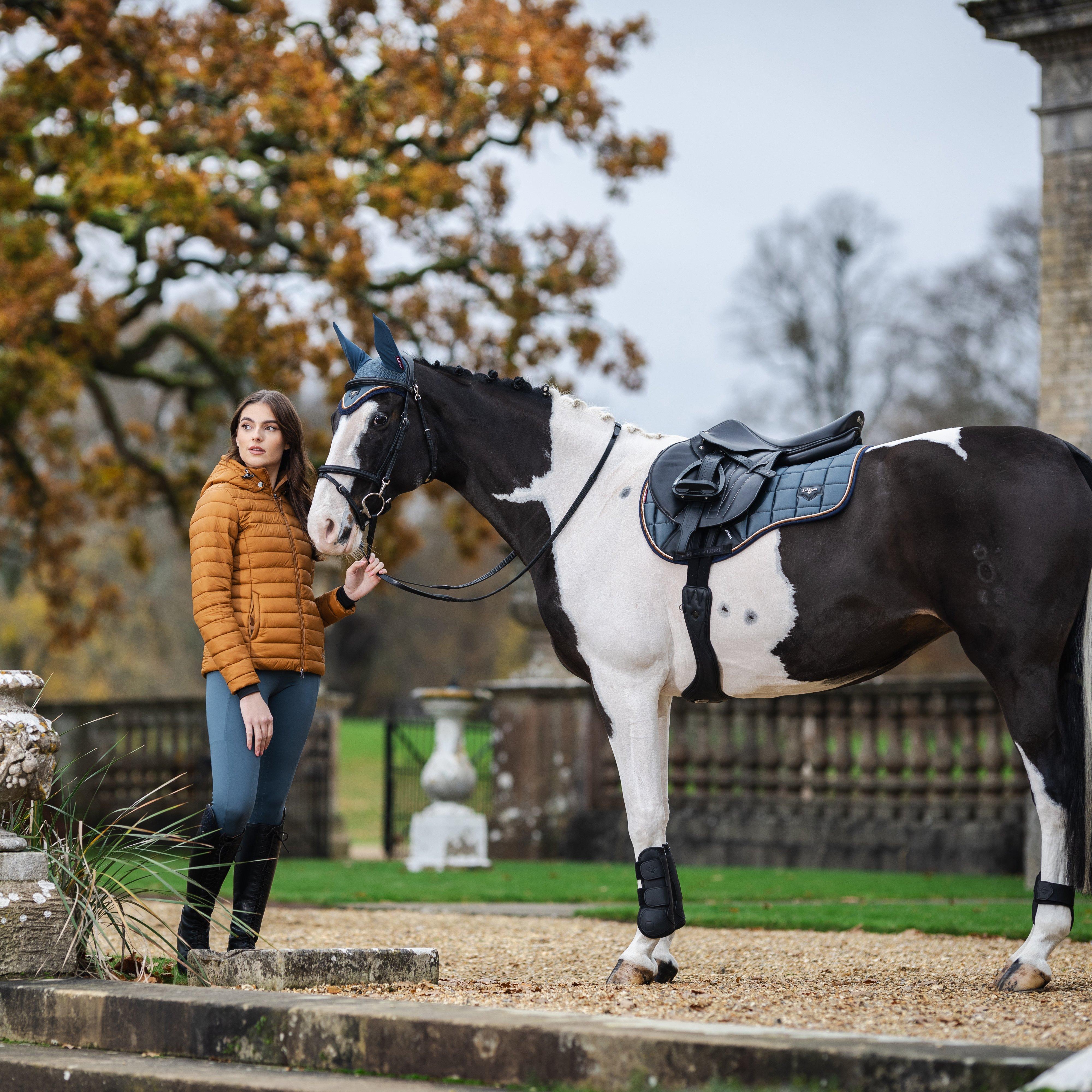 Loire Classic GP Square Saddle Pad Petrol
