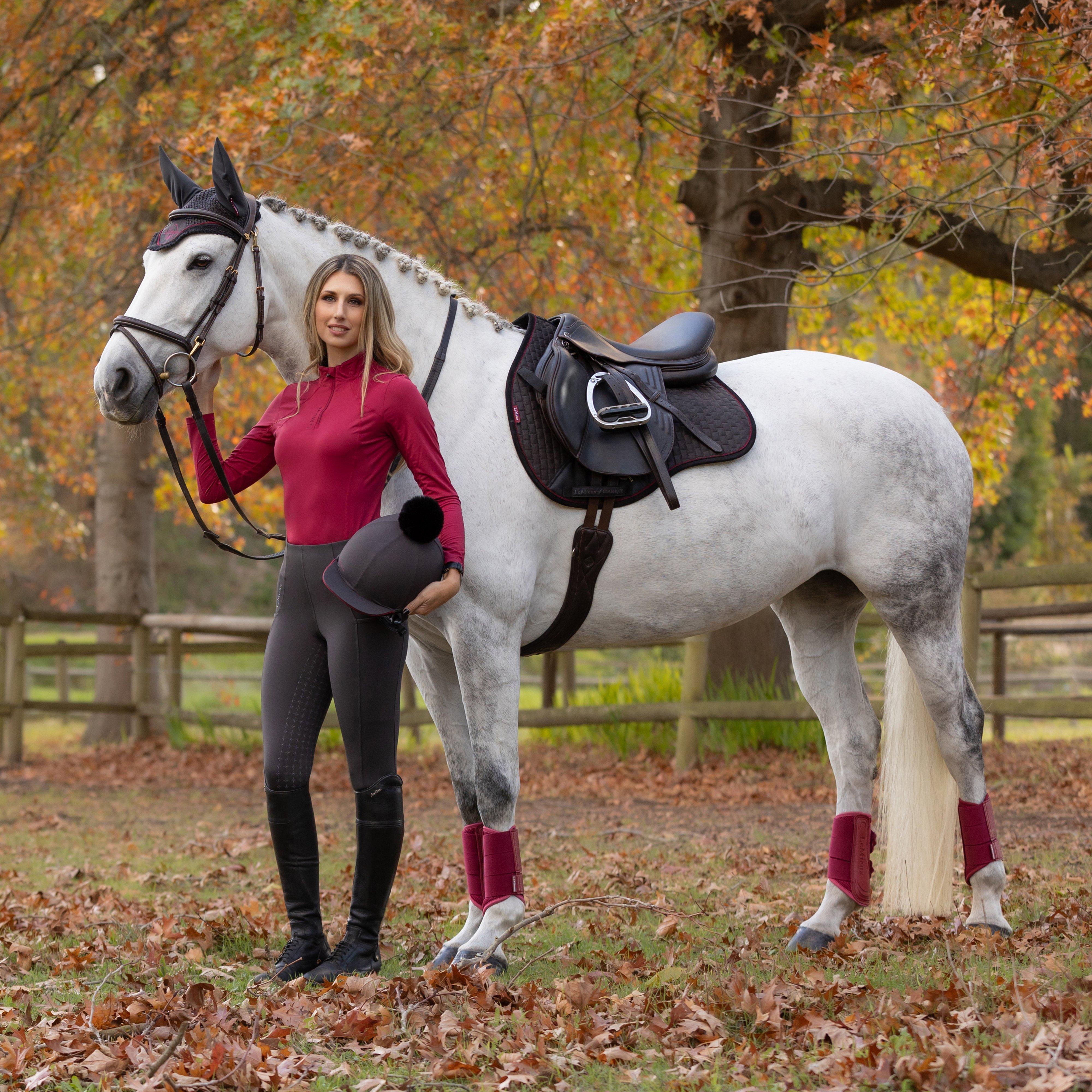 Arika Mesh Brushing Boots Ember