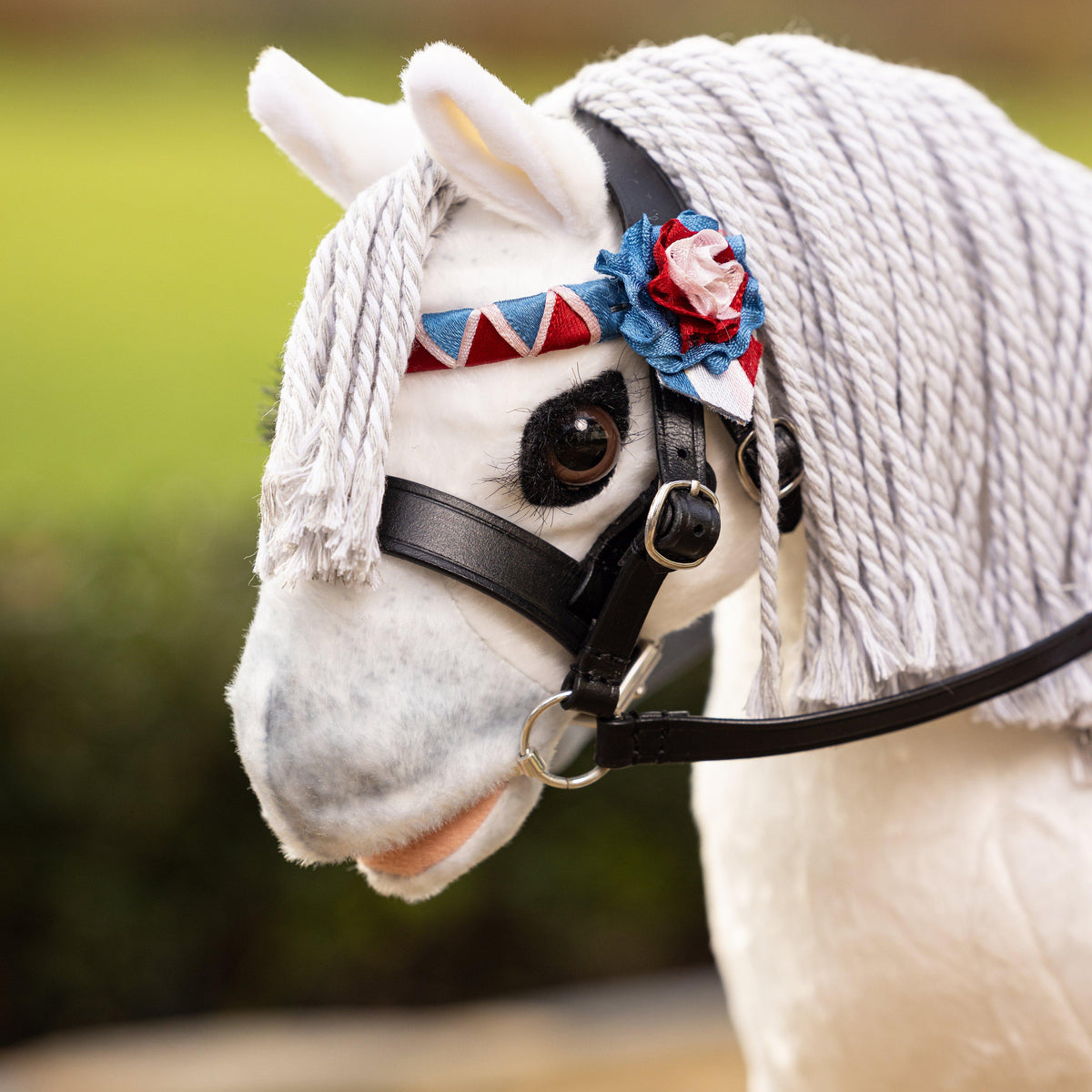 Toy Pony Showing Bridle Black