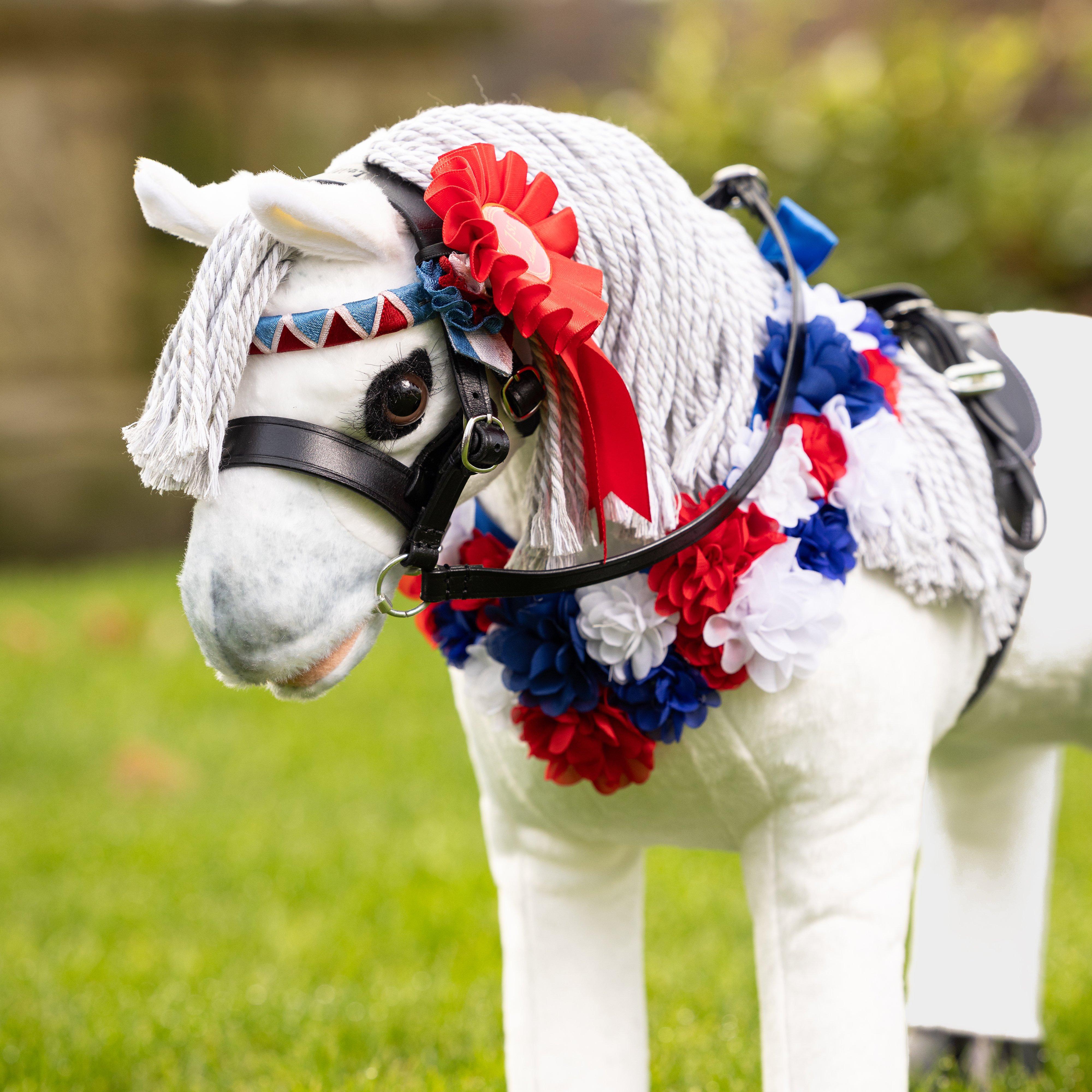 Toy Pony Showing Bridle Black
