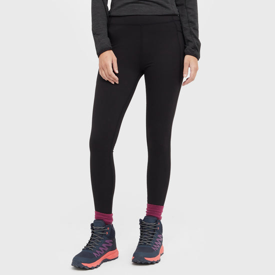 Womens Holeen Pro Compression Leggings Black