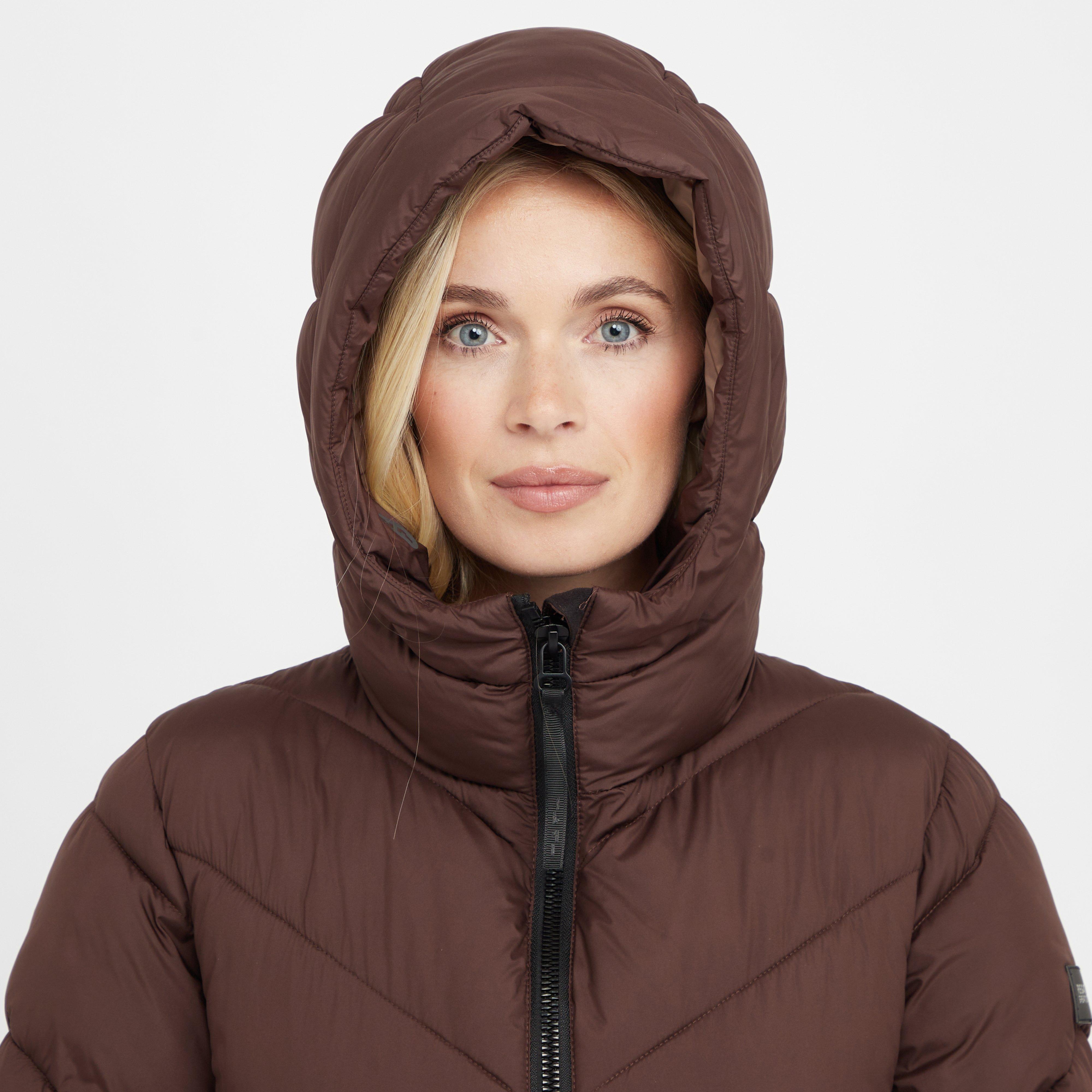 Womens Andia II Quilted Jacket Bueno Brown