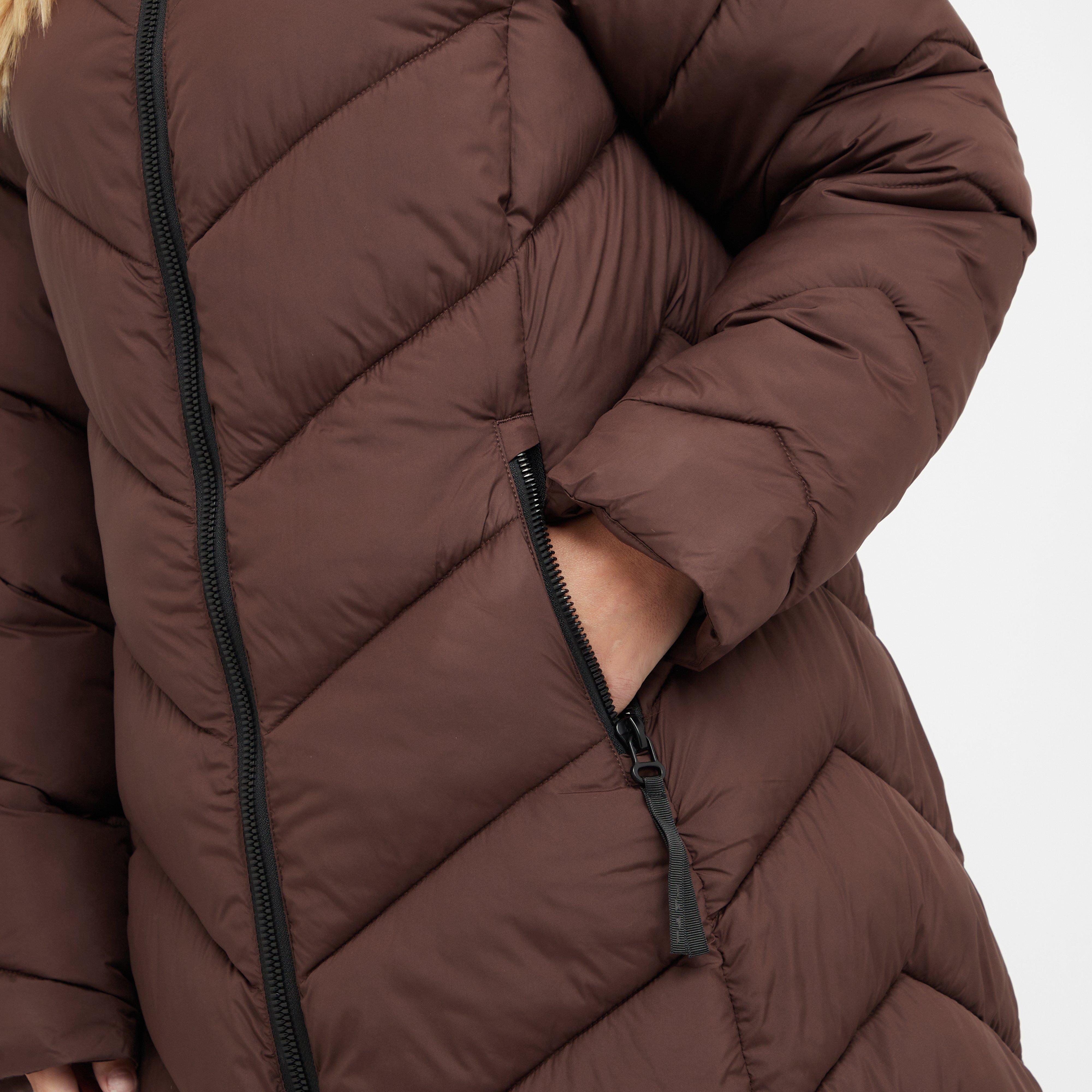 Womens Andia II Quilted Jacket Bueno Brown
