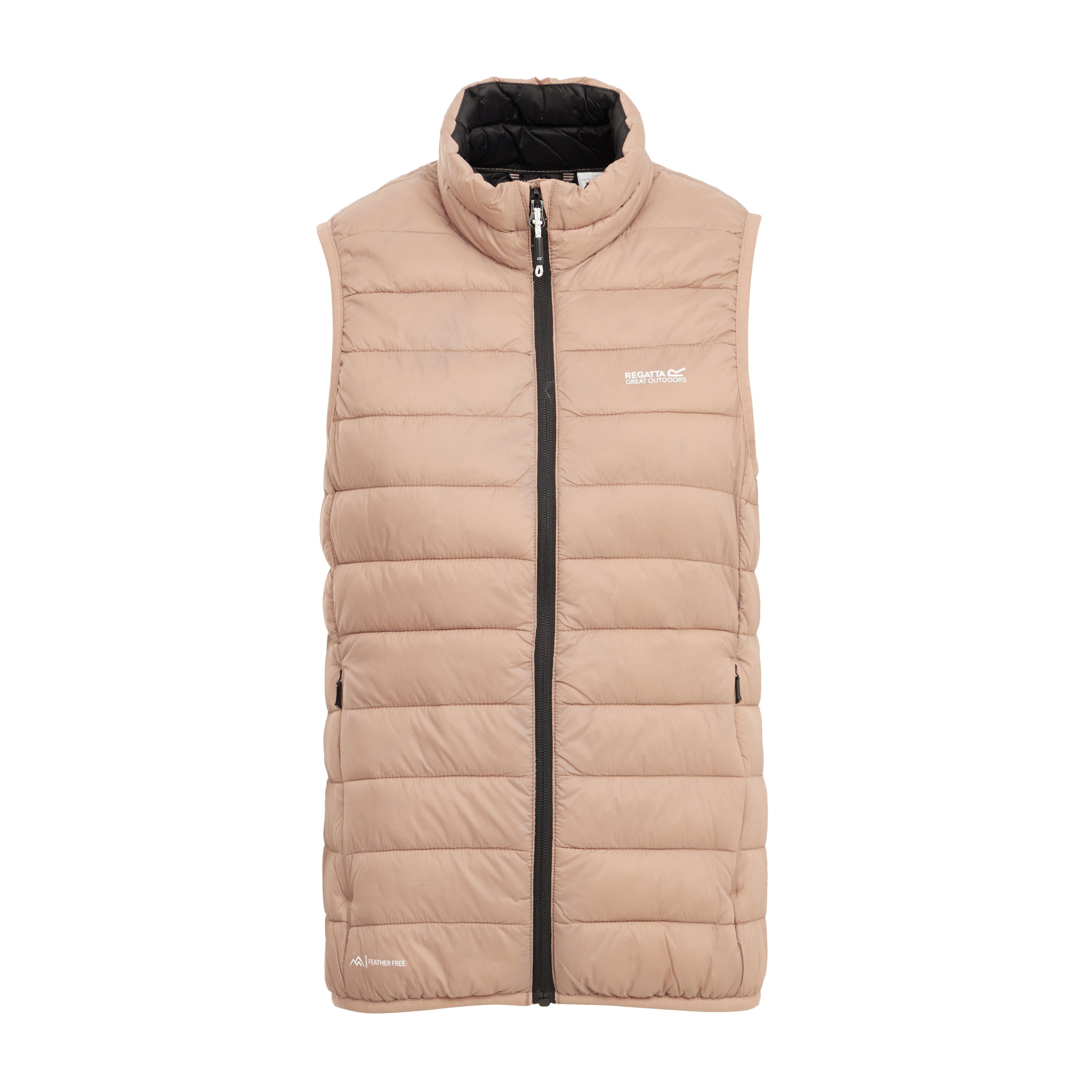 Womens Marizion Baffled Gilet Warm Taupe