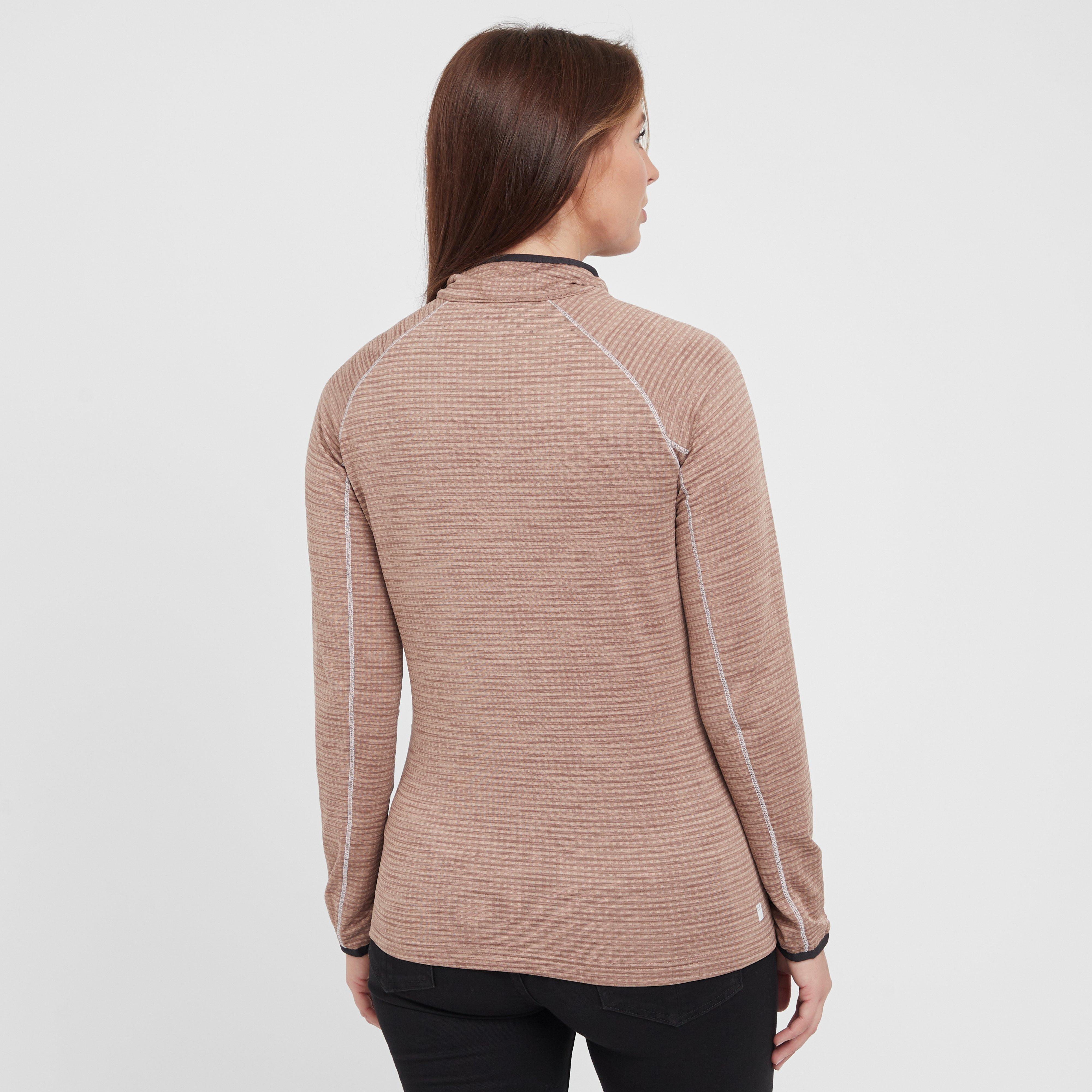 Womens Yonder II Half Zip Fleece Warm Taupe