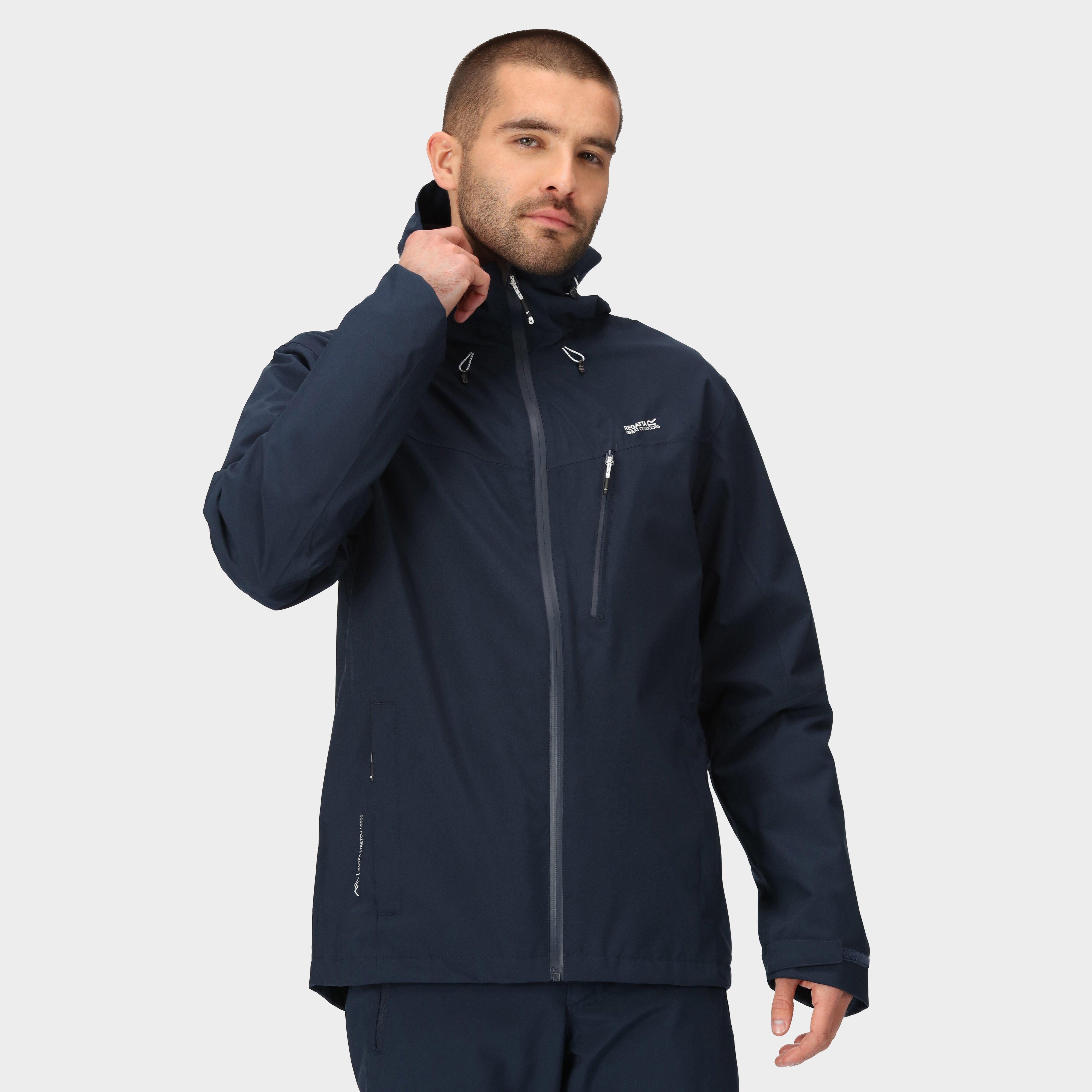 Mens Niviston Waterproof Jacket Navy