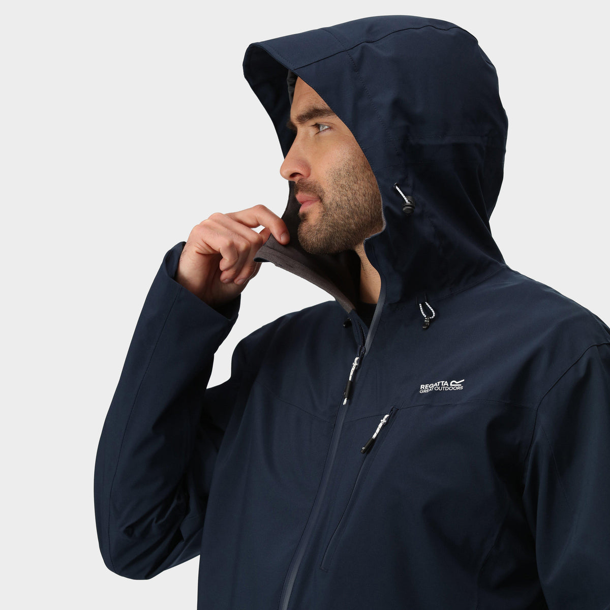 Mens Niviston Waterproof Jacket Navy