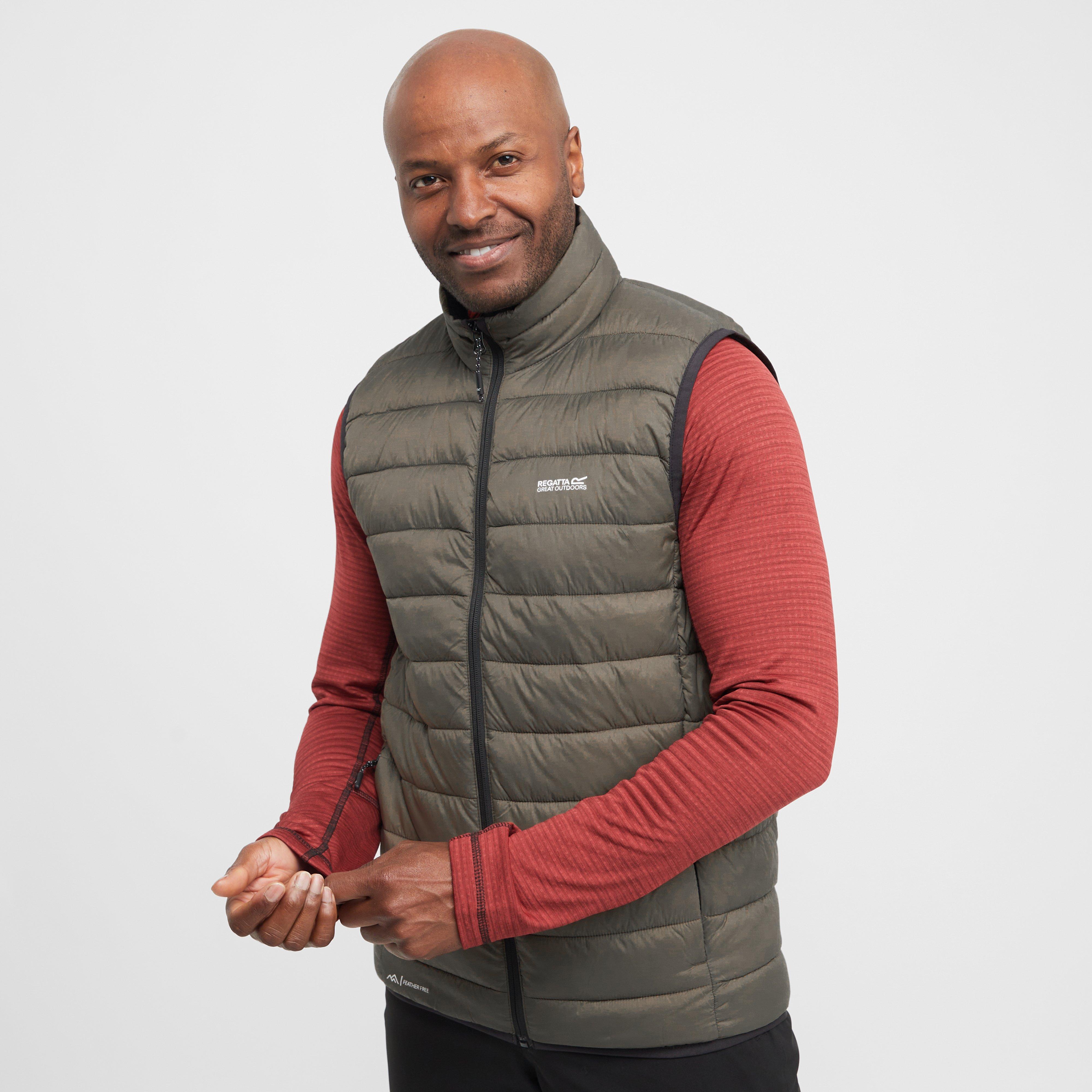 Mens Marizion Baffled Gilet Crocodile