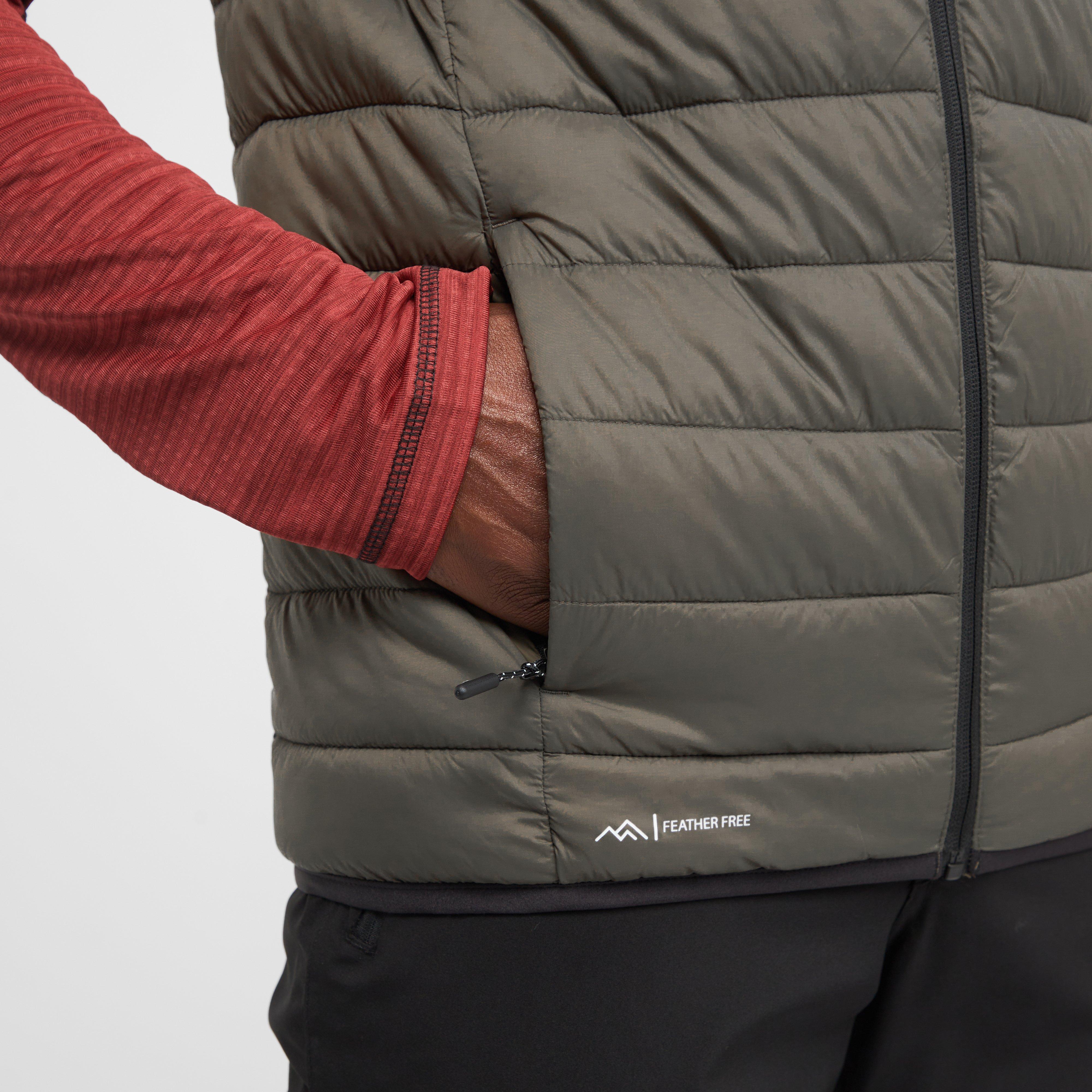 Mens Marizion Baffled Gilet Crocodile