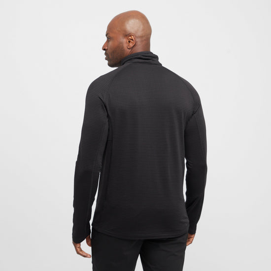Mens Yonder II Half Zip Fleece Black