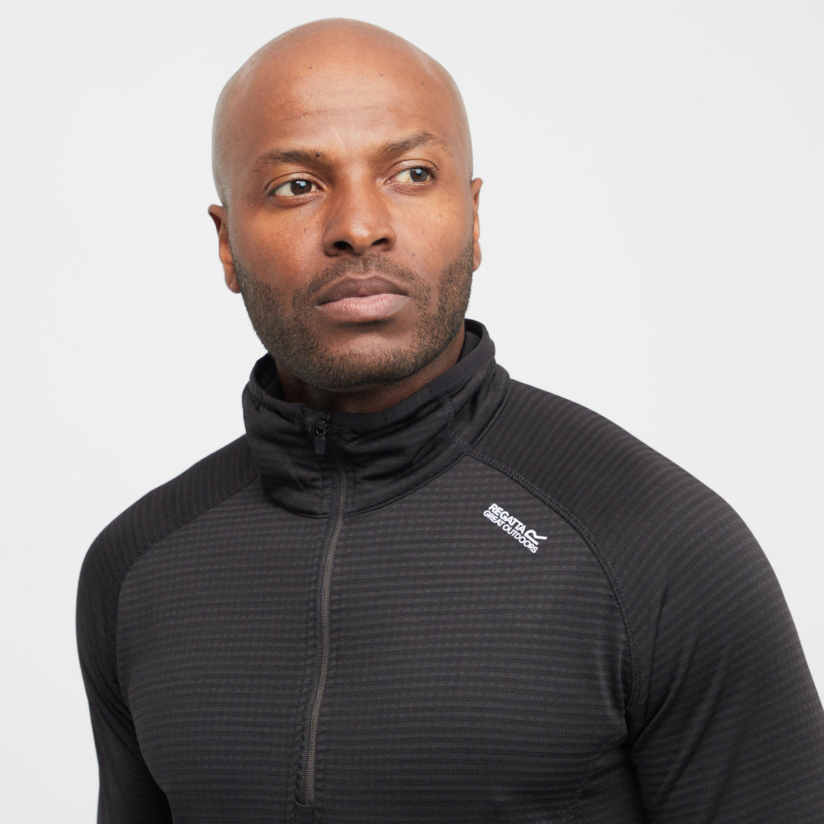 Mens Yonder II Half Zip Fleece Black