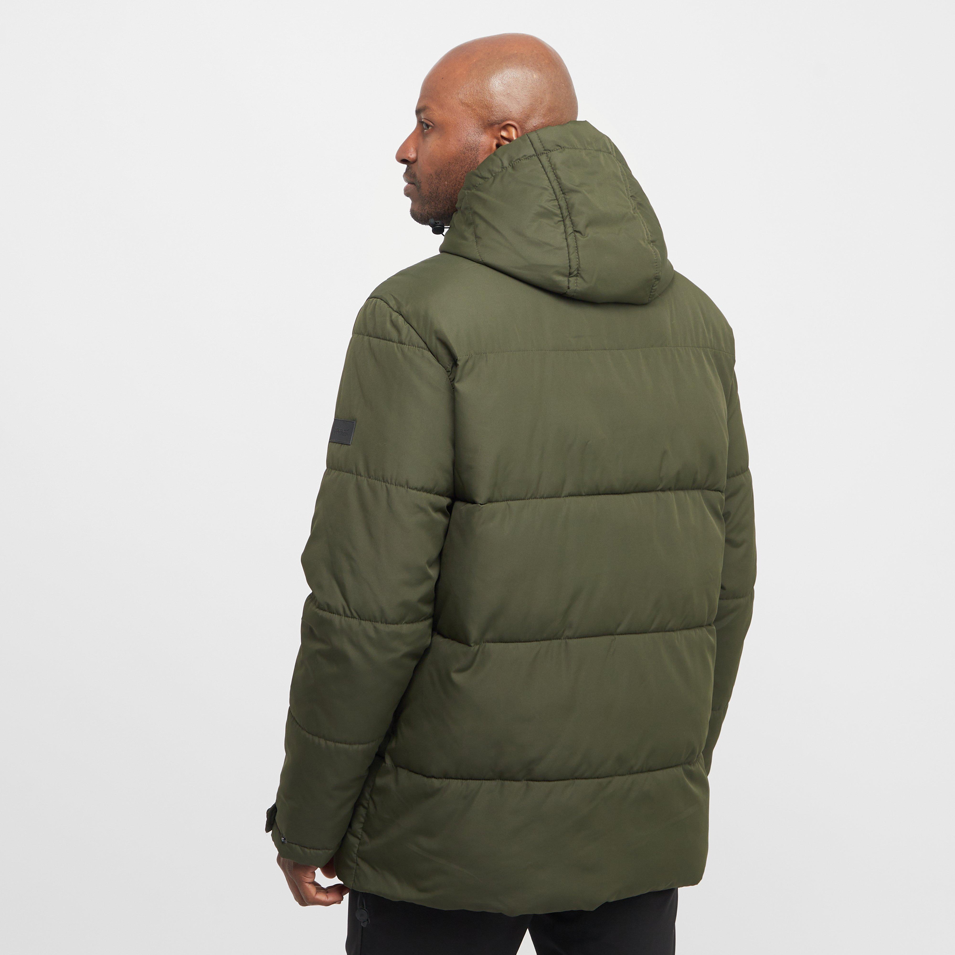 Mens Falkner Baffles Jacket Dark Khaki