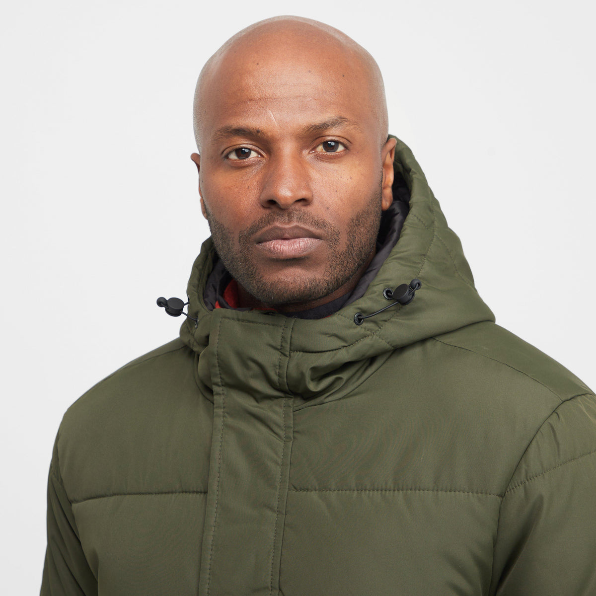 Mens Falkner Baffles Jacket Dark Khaki