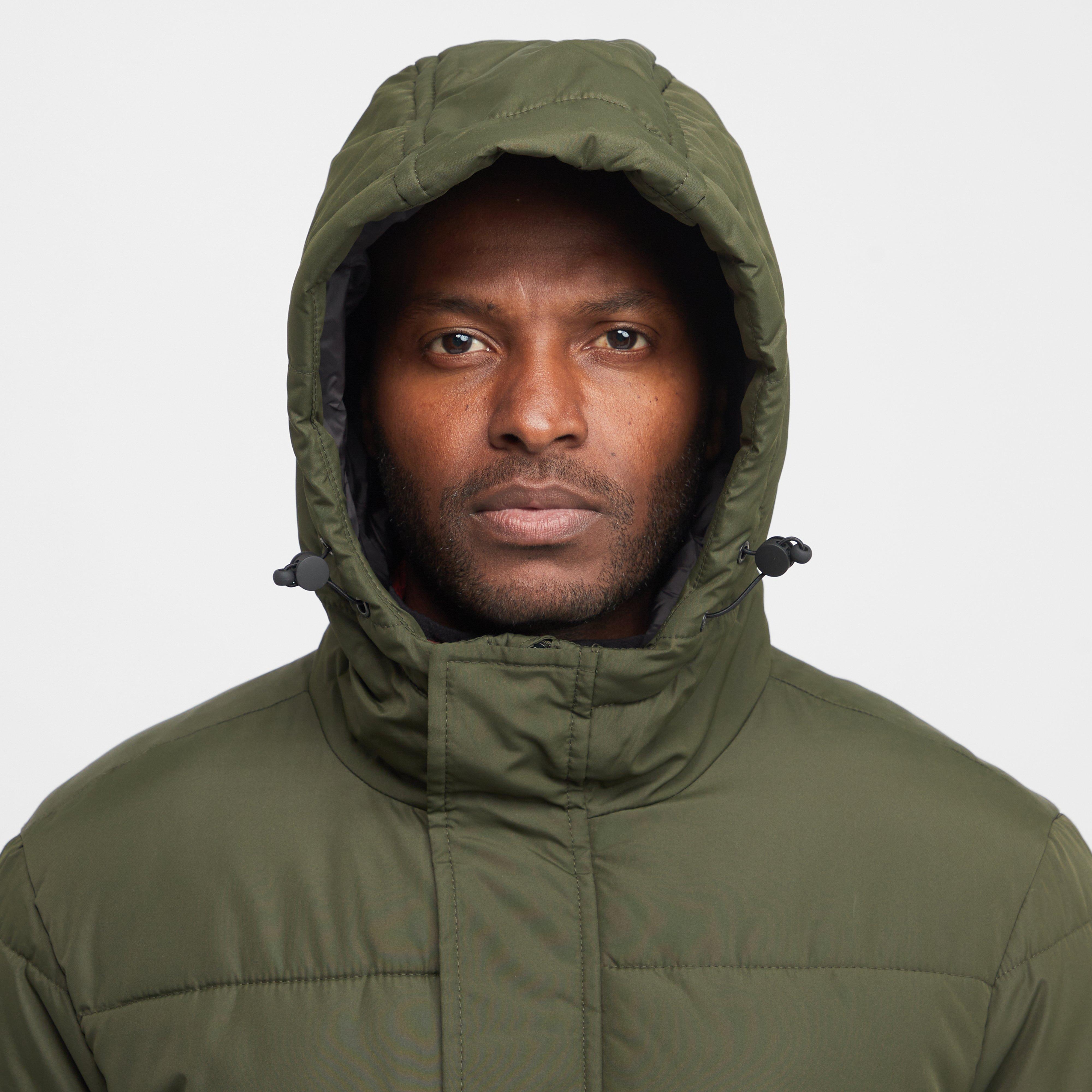 Mens Falkner Baffles Jacket Dark Khaki