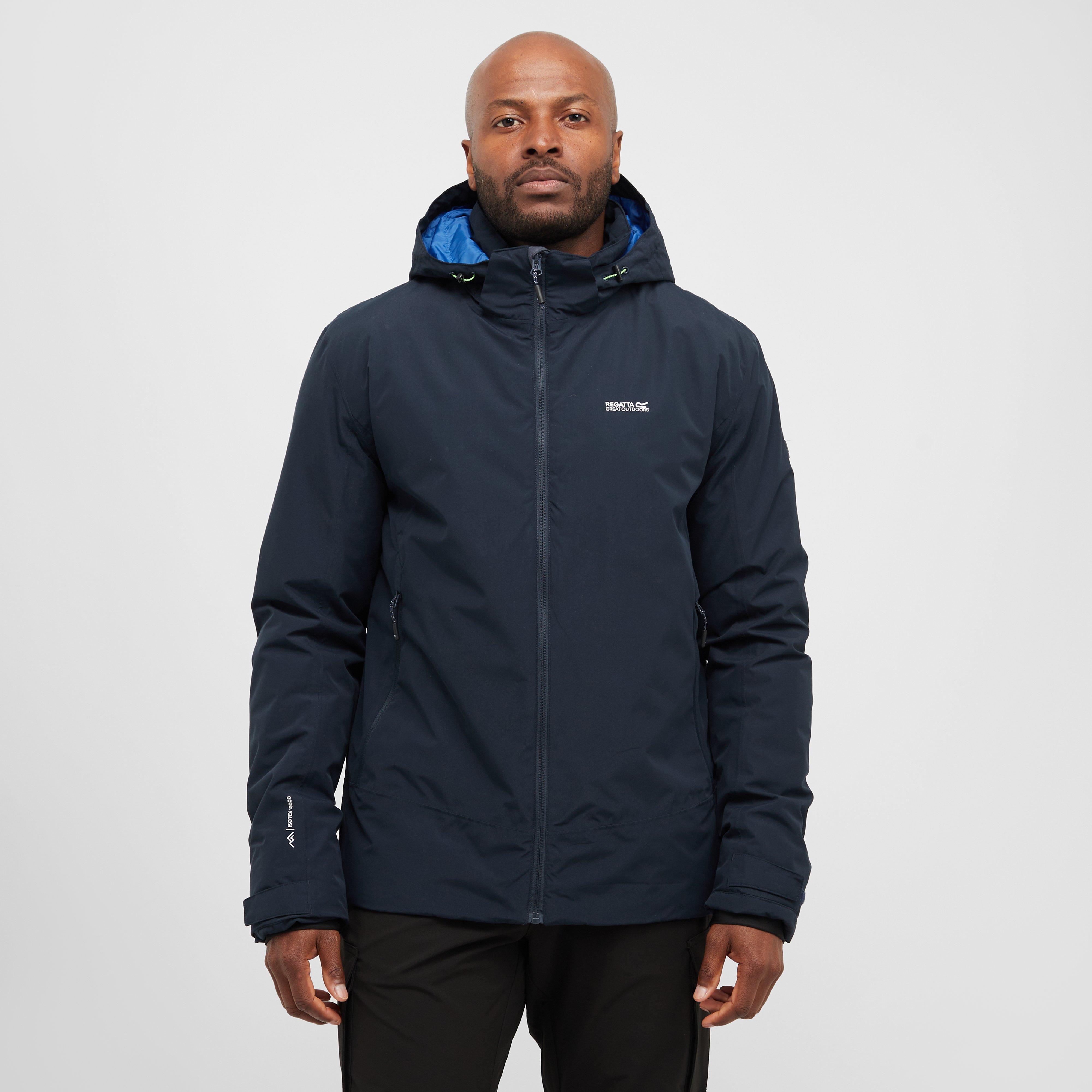 Mens Frelton Waterproof Insulated Jacket Navy Olympian Blue