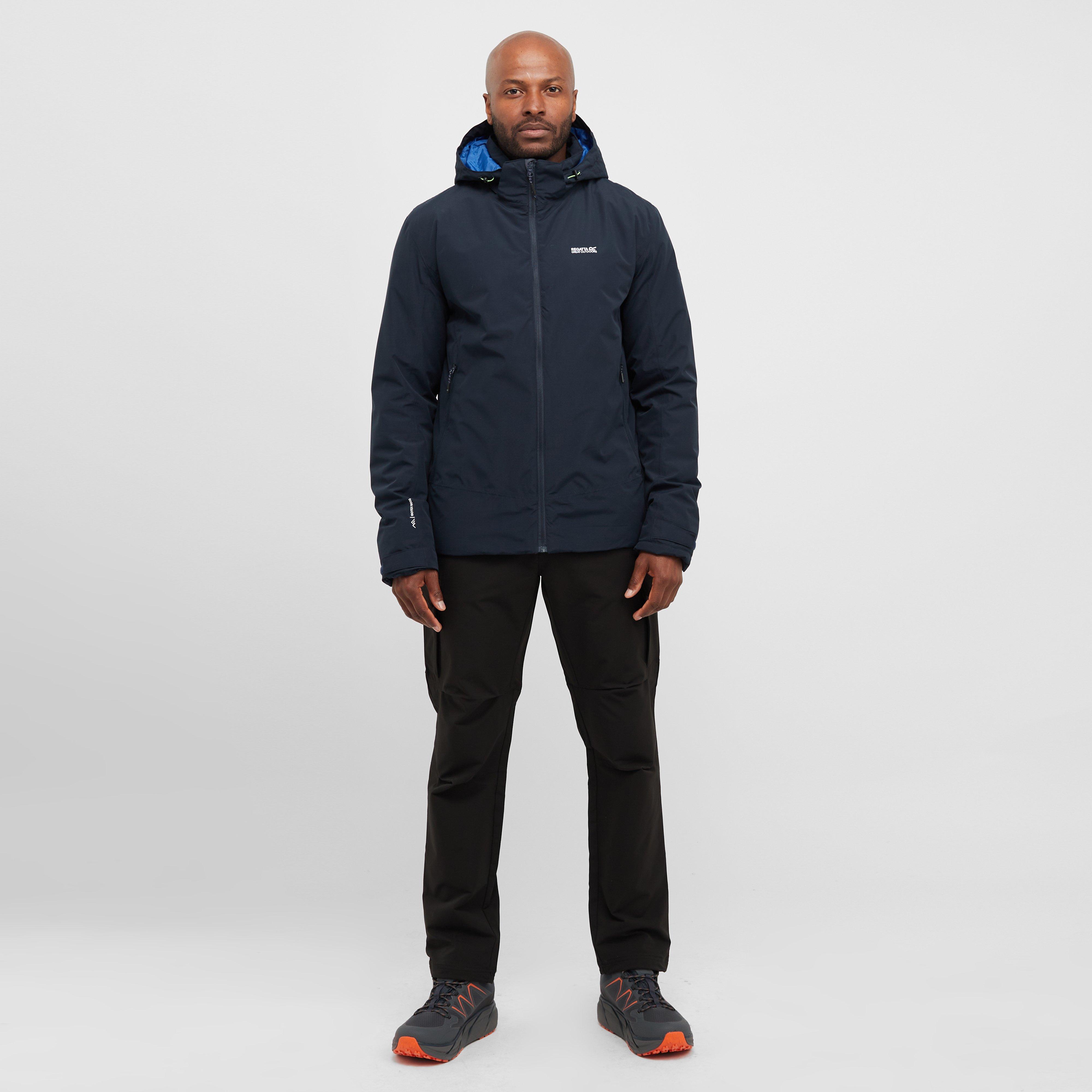 Mens Frelton Waterproof Insulated Jacket Navy Olympian Blue