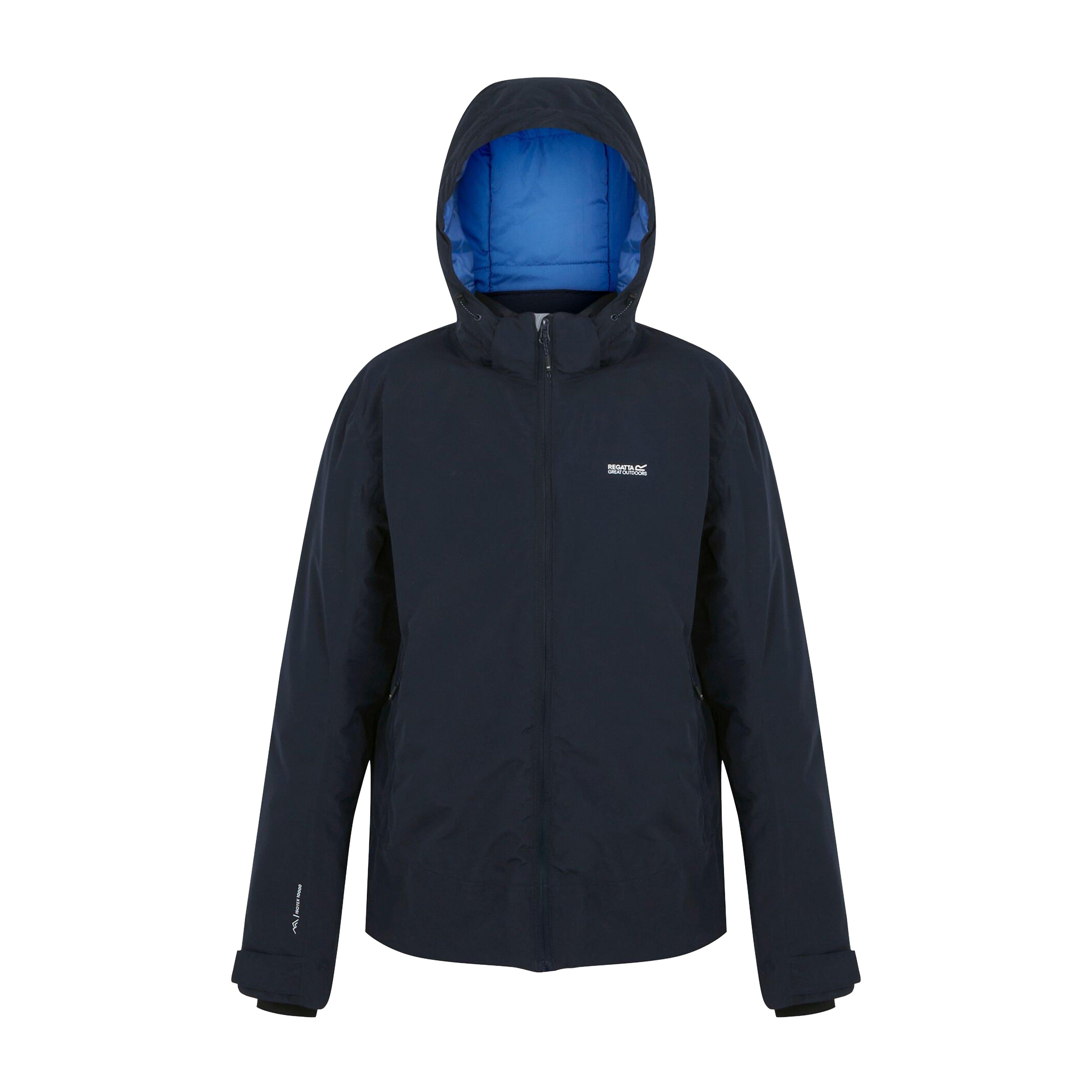 Mens Frelton Waterproof Insulated Jacket Navy Olympian Blue