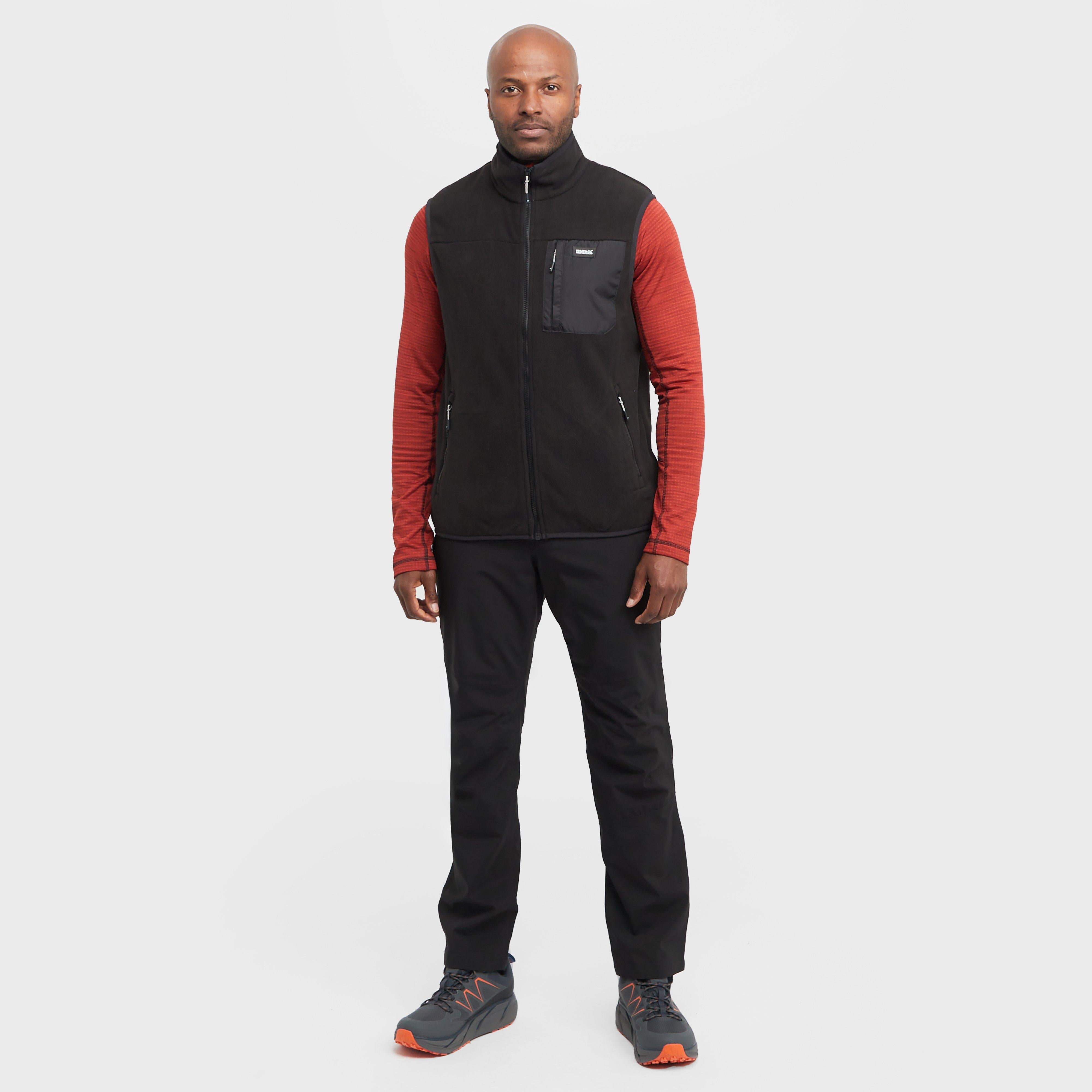 Mens Frankie Fleece Bodywarmer Black