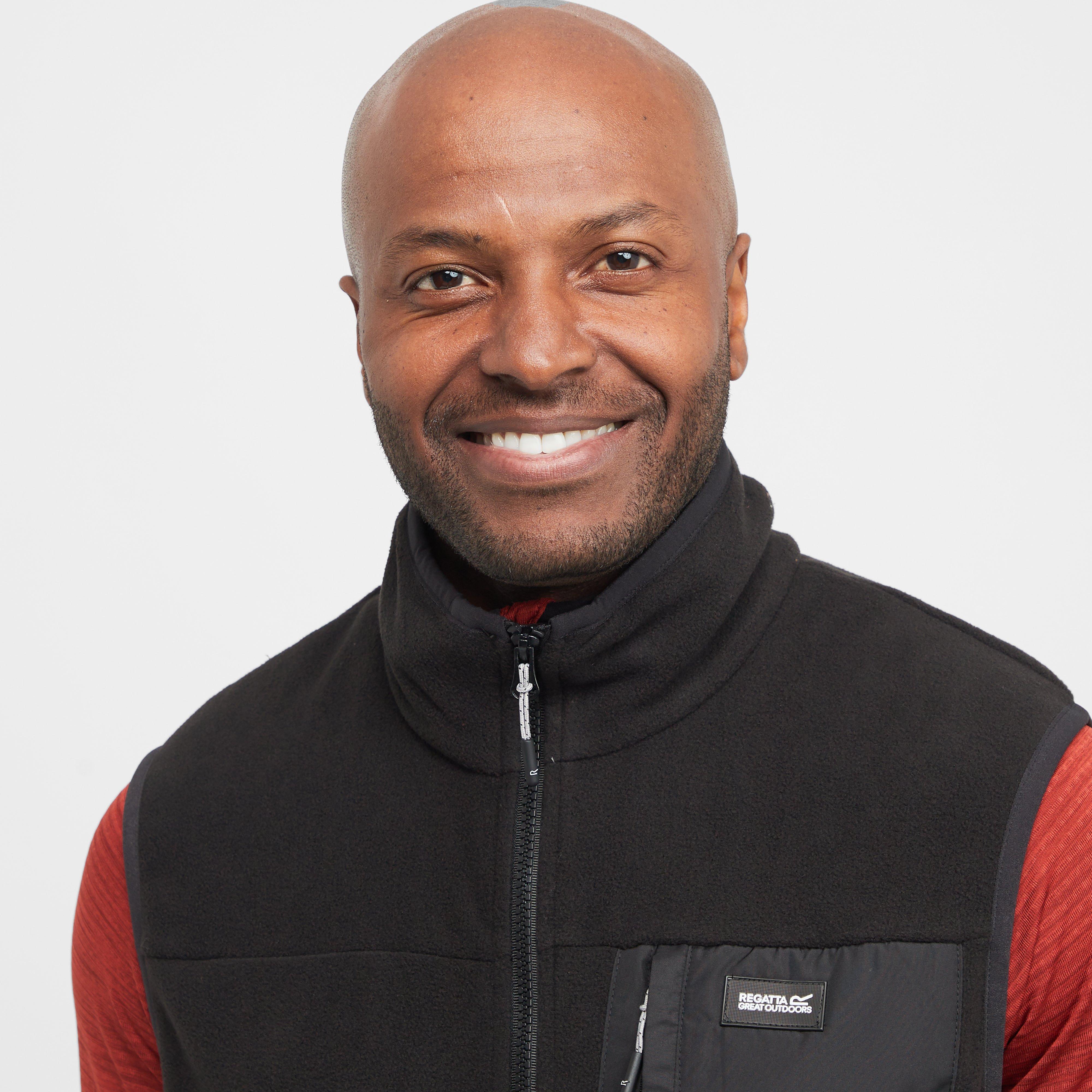 Mens Frankie Fleece Bodywarmer Black