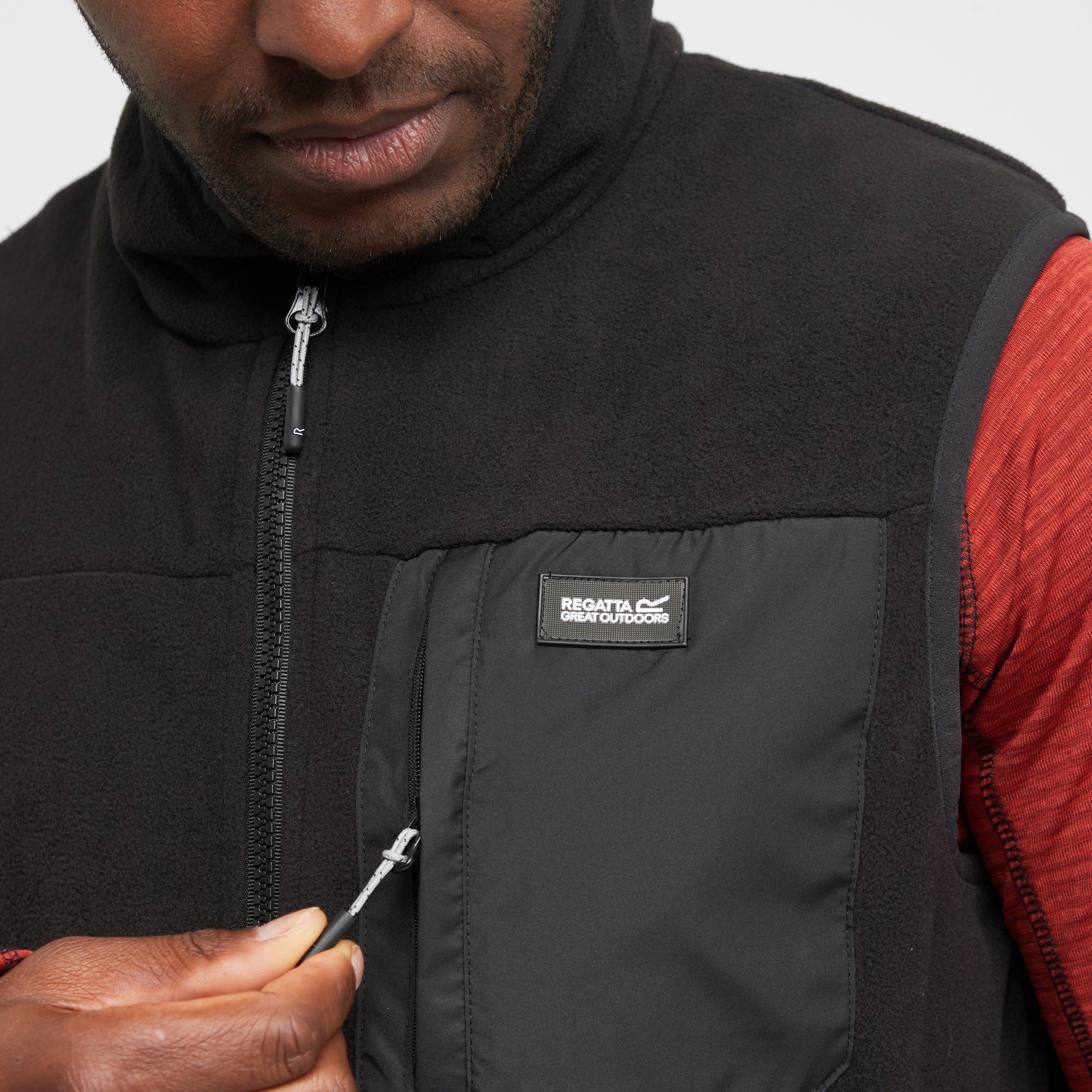 Mens Frankie Fleece Bodywarmer Black