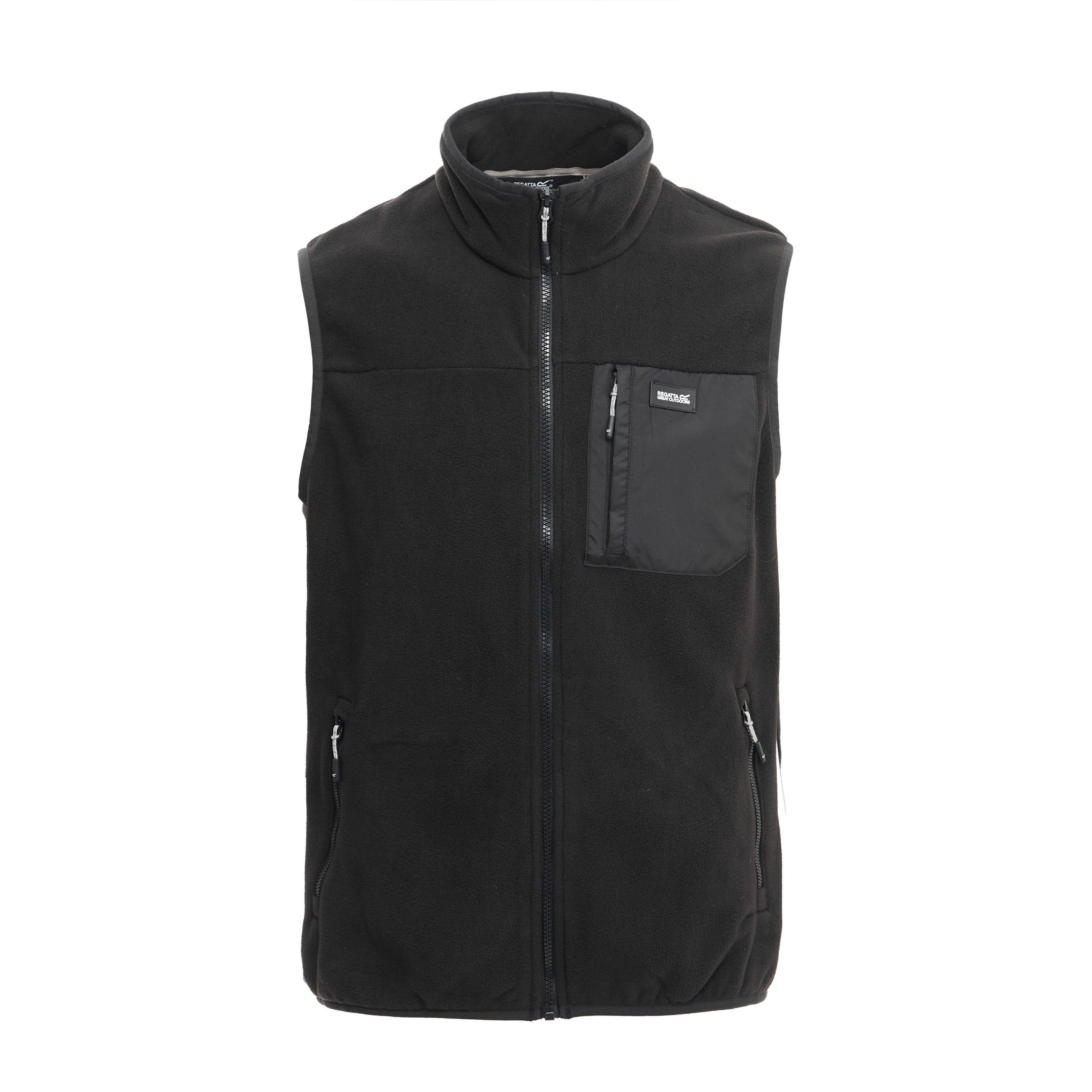 Mens Frankie Fleece Bodywarmer Black