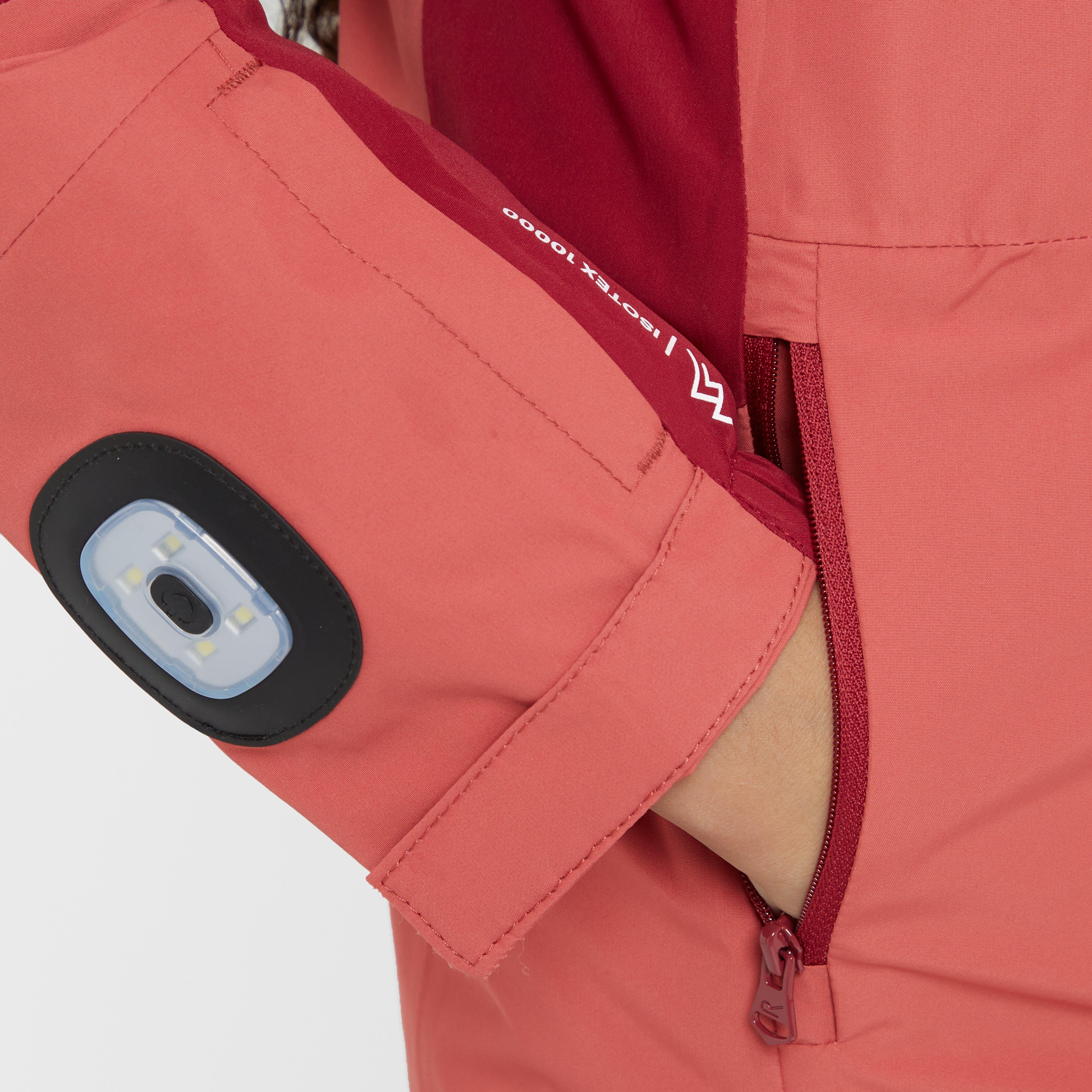 Kids Beamz IV Waterproof Jacket Mineral Red Rumba