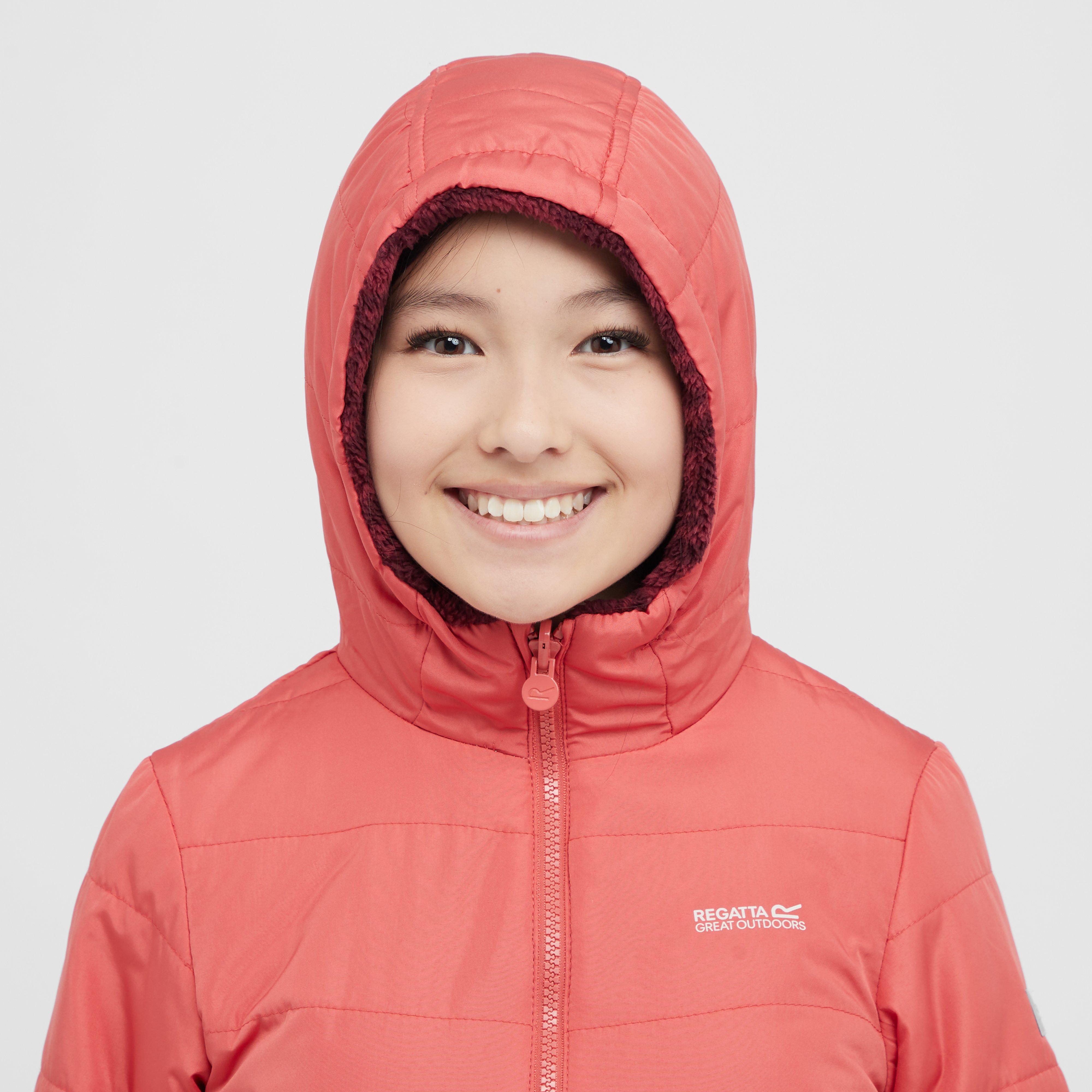 Kids Kyrell Reversible Jacket Mineral Red Burgundy Zebra