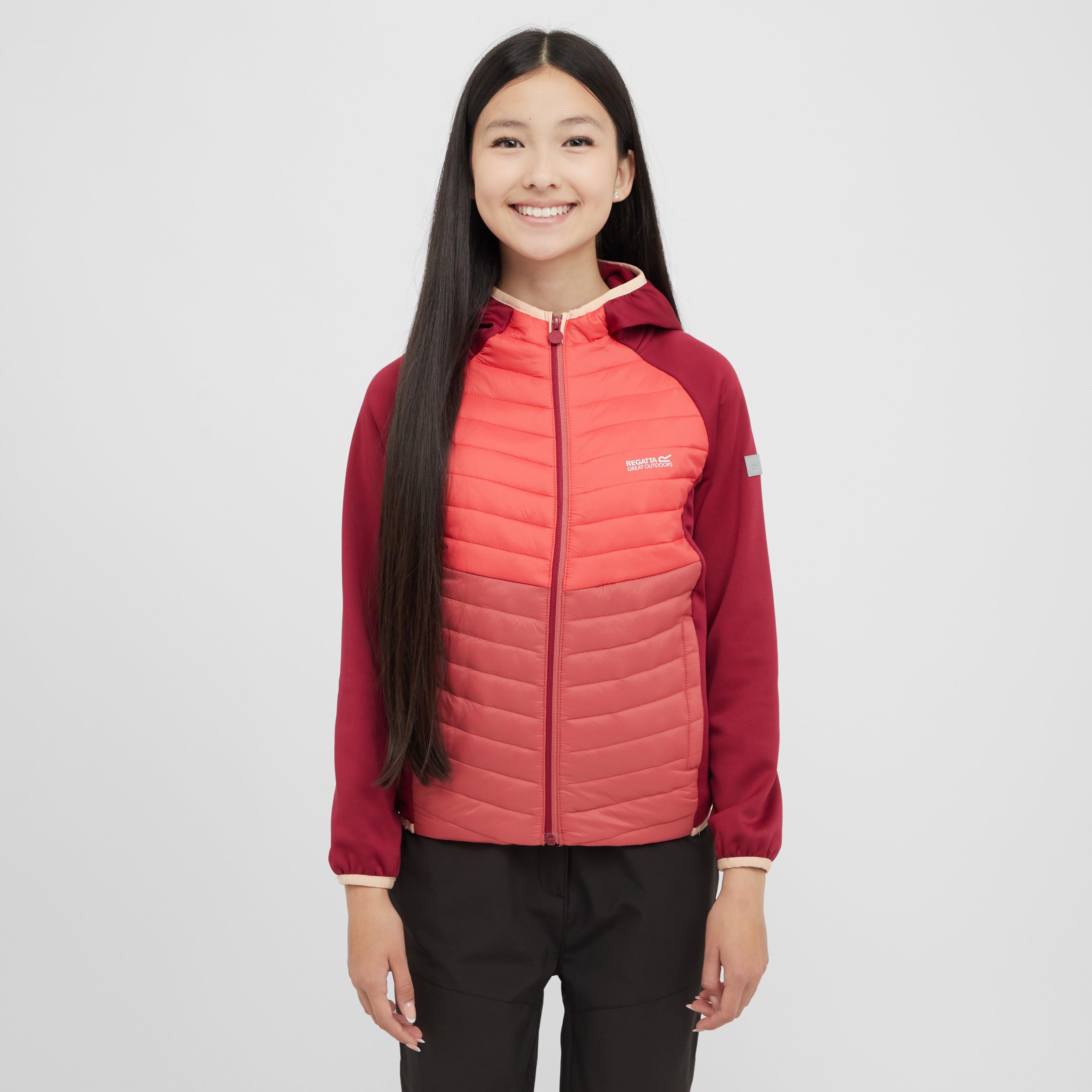 Kids Kielder Hybrid VIII Jacket Rumba Red Sky