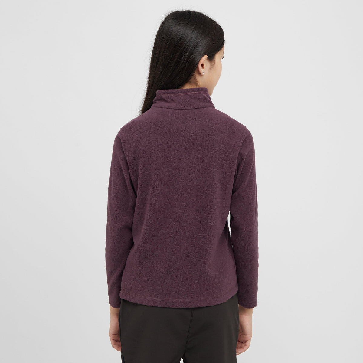 Kids Hot Shot II Half Zip Fleece Deep Plum