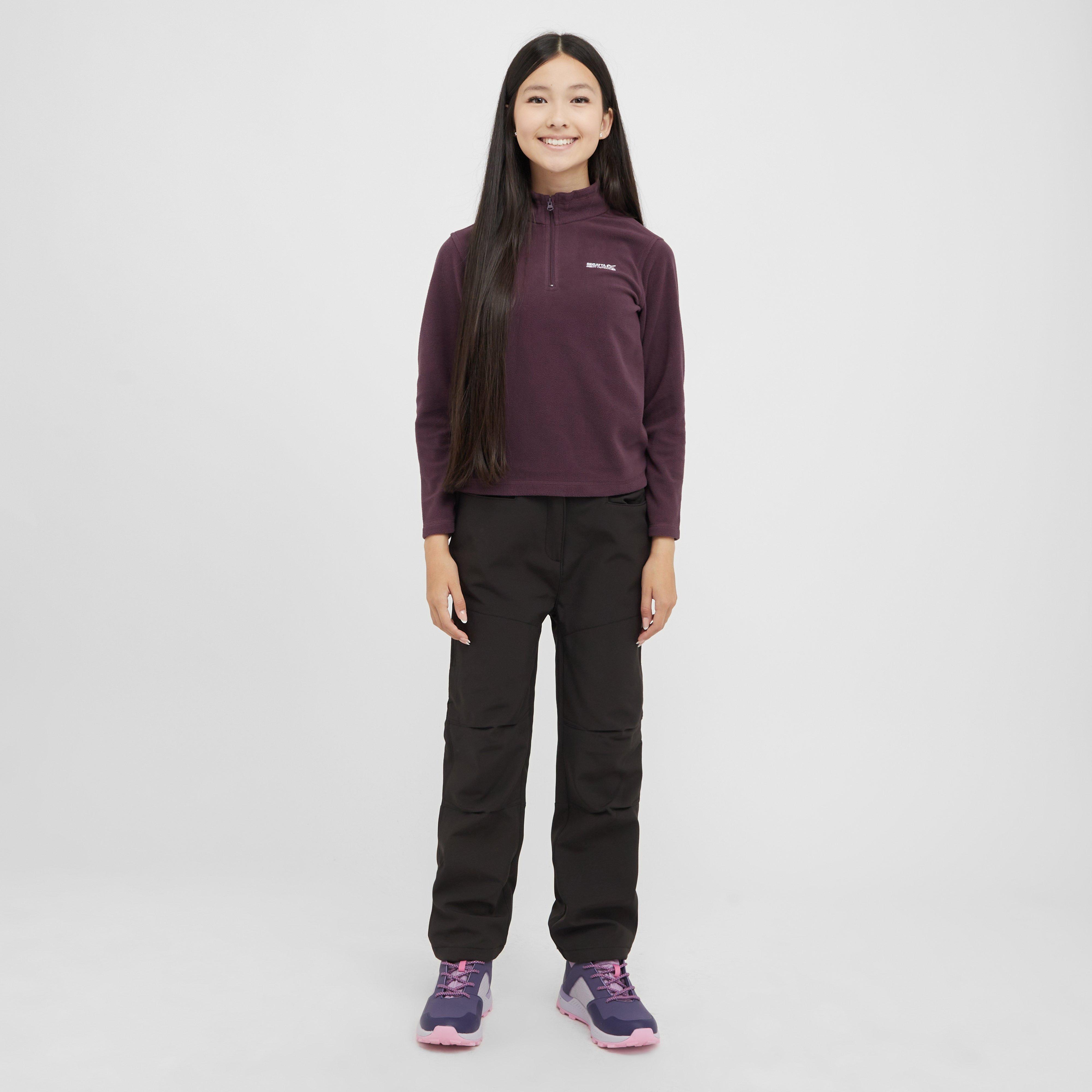 Kids Hot Shot II Half Zip Fleece Deep Plum
