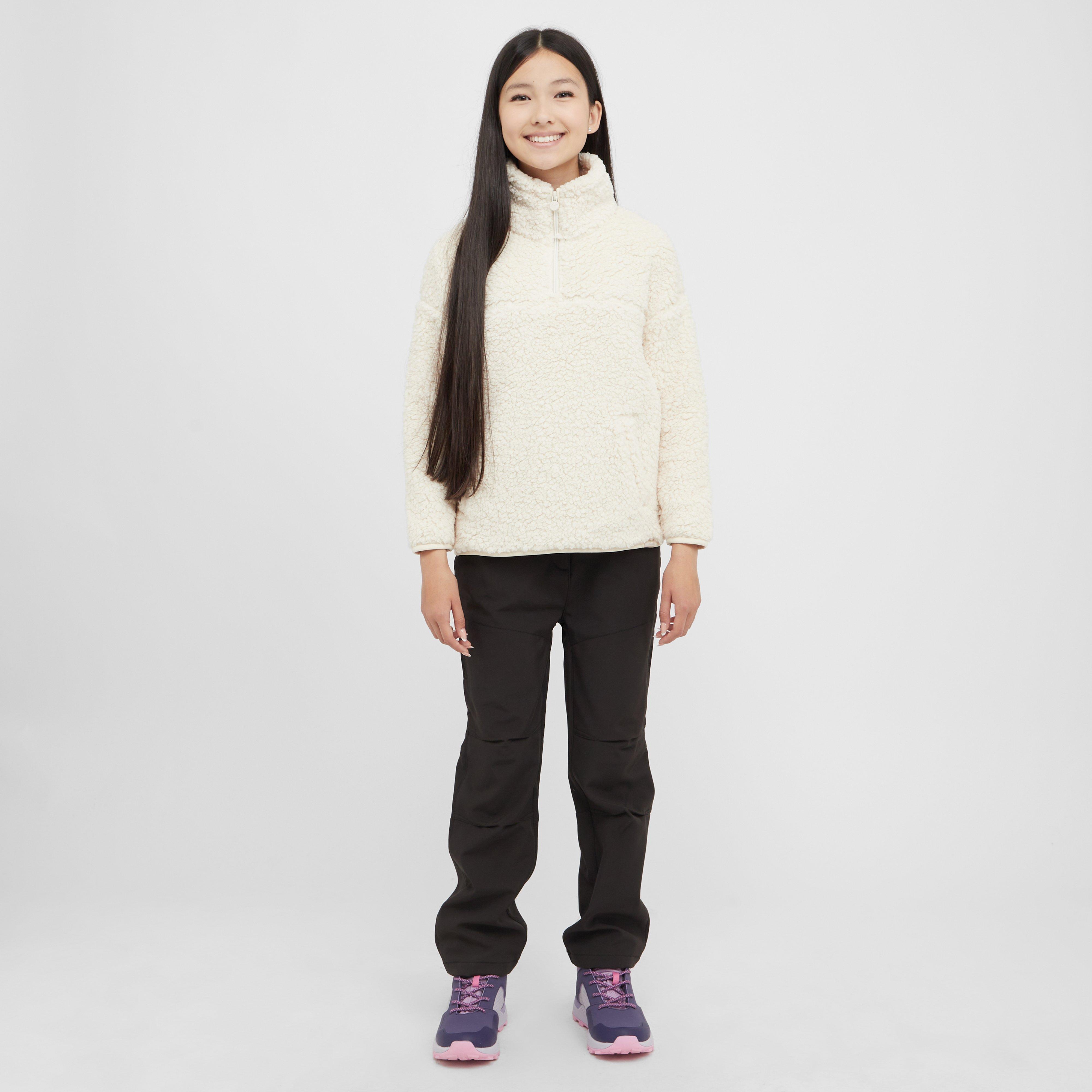 Kids Kaliza Half Zip Fleece Light Vanilla