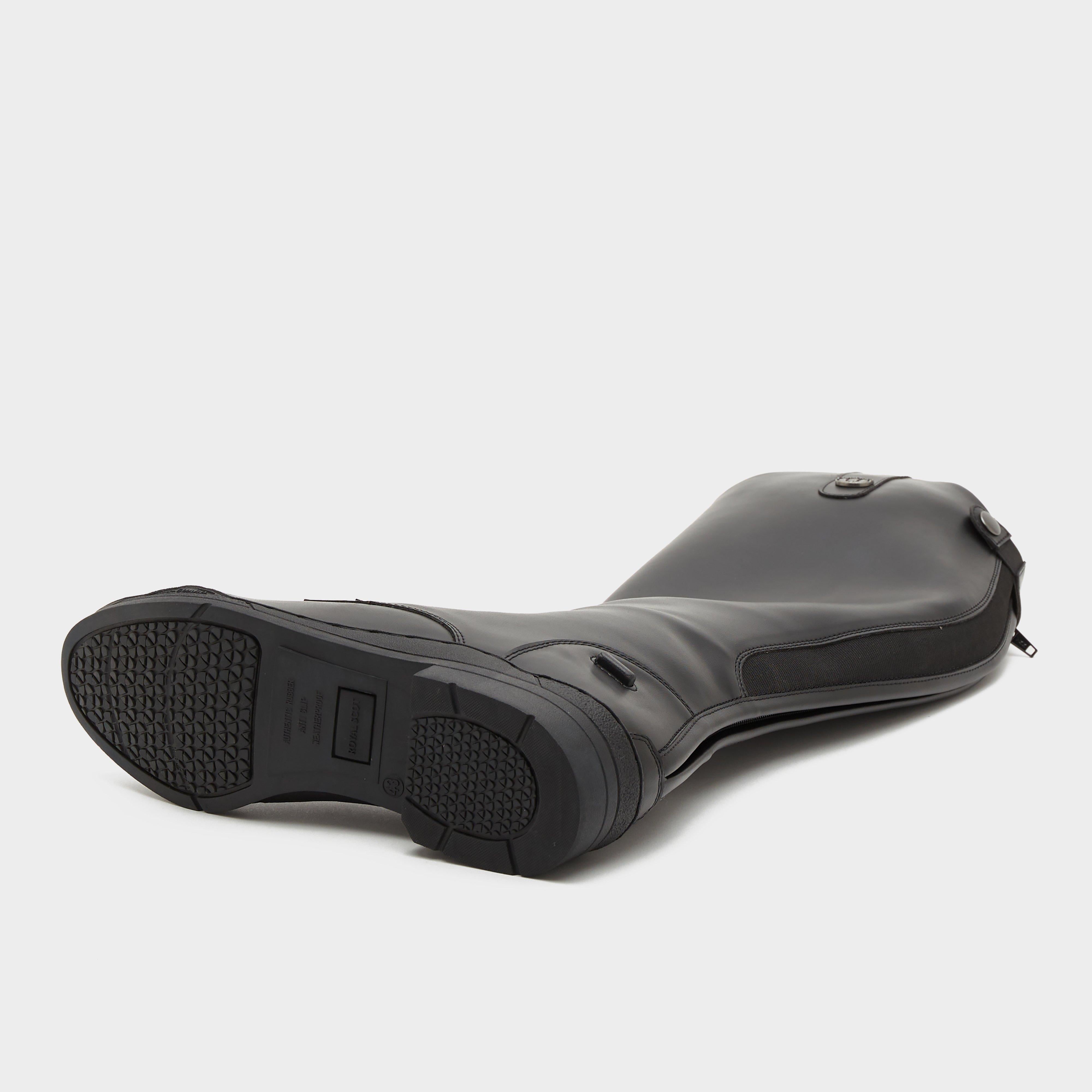 Mens Annan Long Riding Boots Black