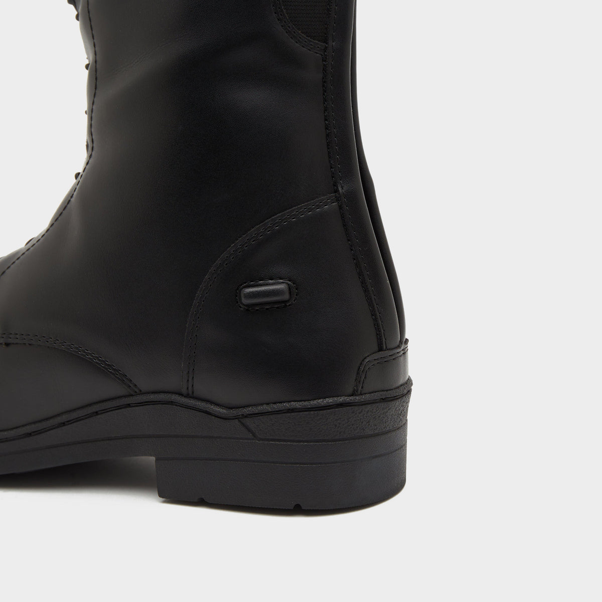 Mens Annan Long Riding Boots Black