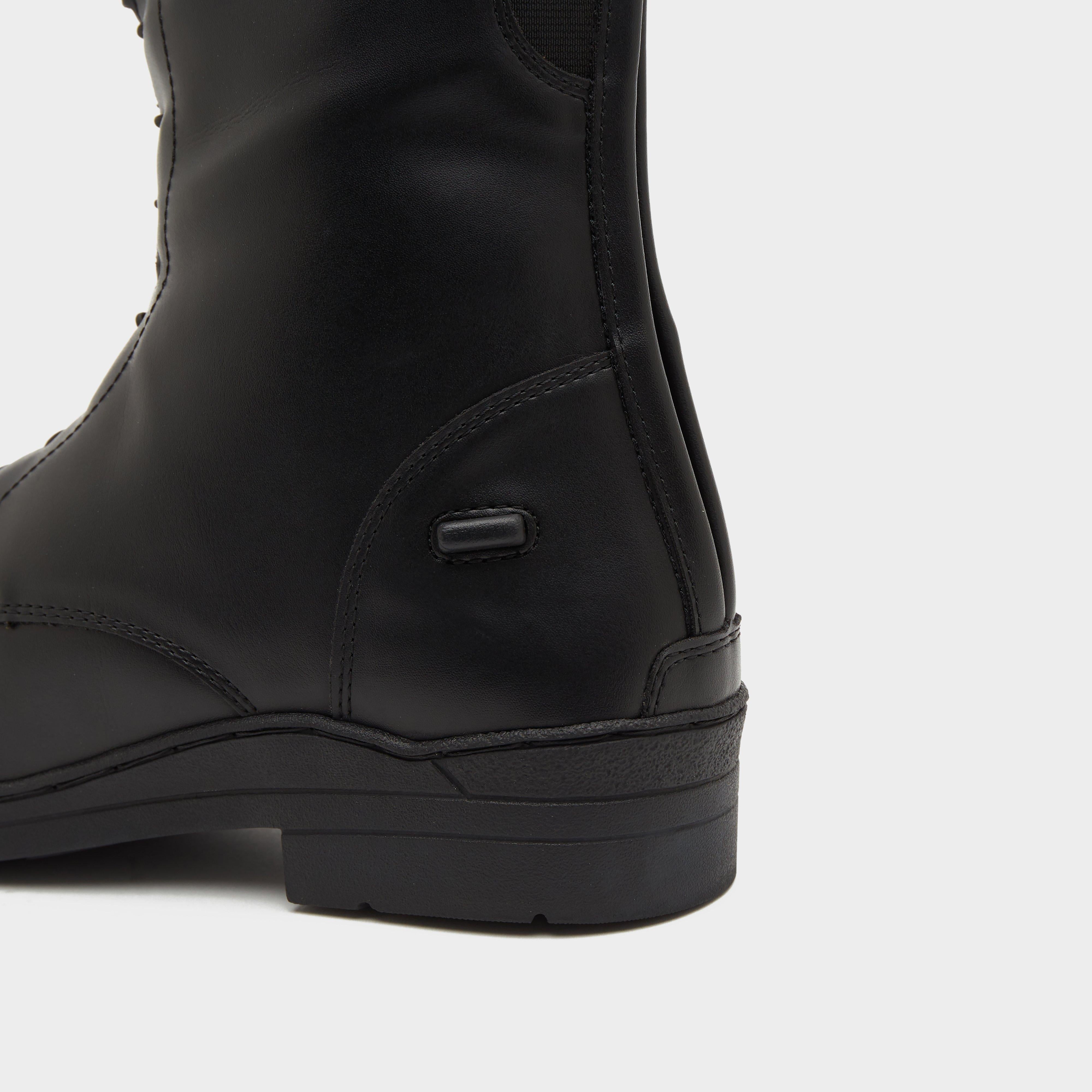 Mens Annan Long Riding Boots Black