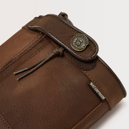 Womens Alexandria Zipped Country Boots Brown