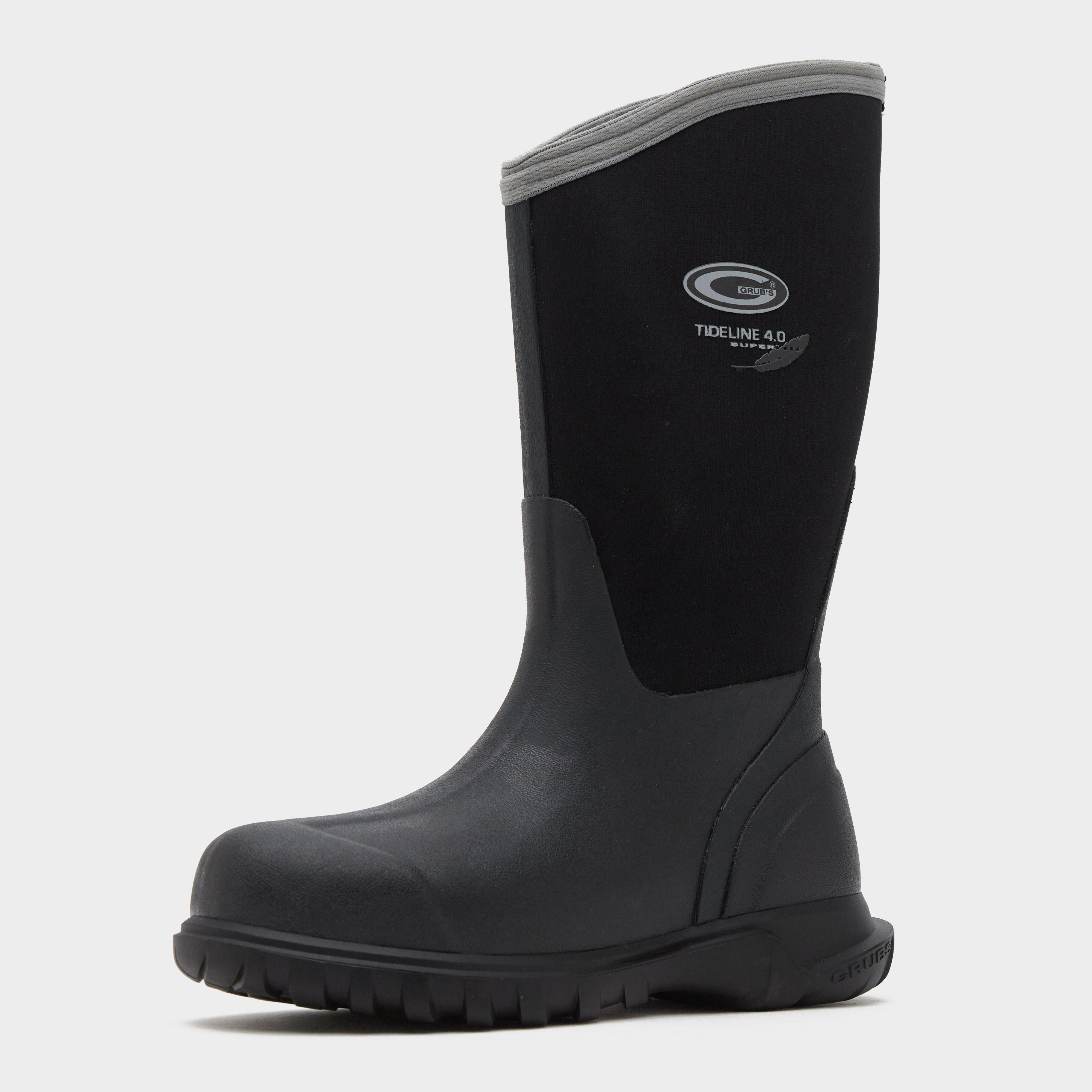 Kids Tideline Boots Black/Charcoal