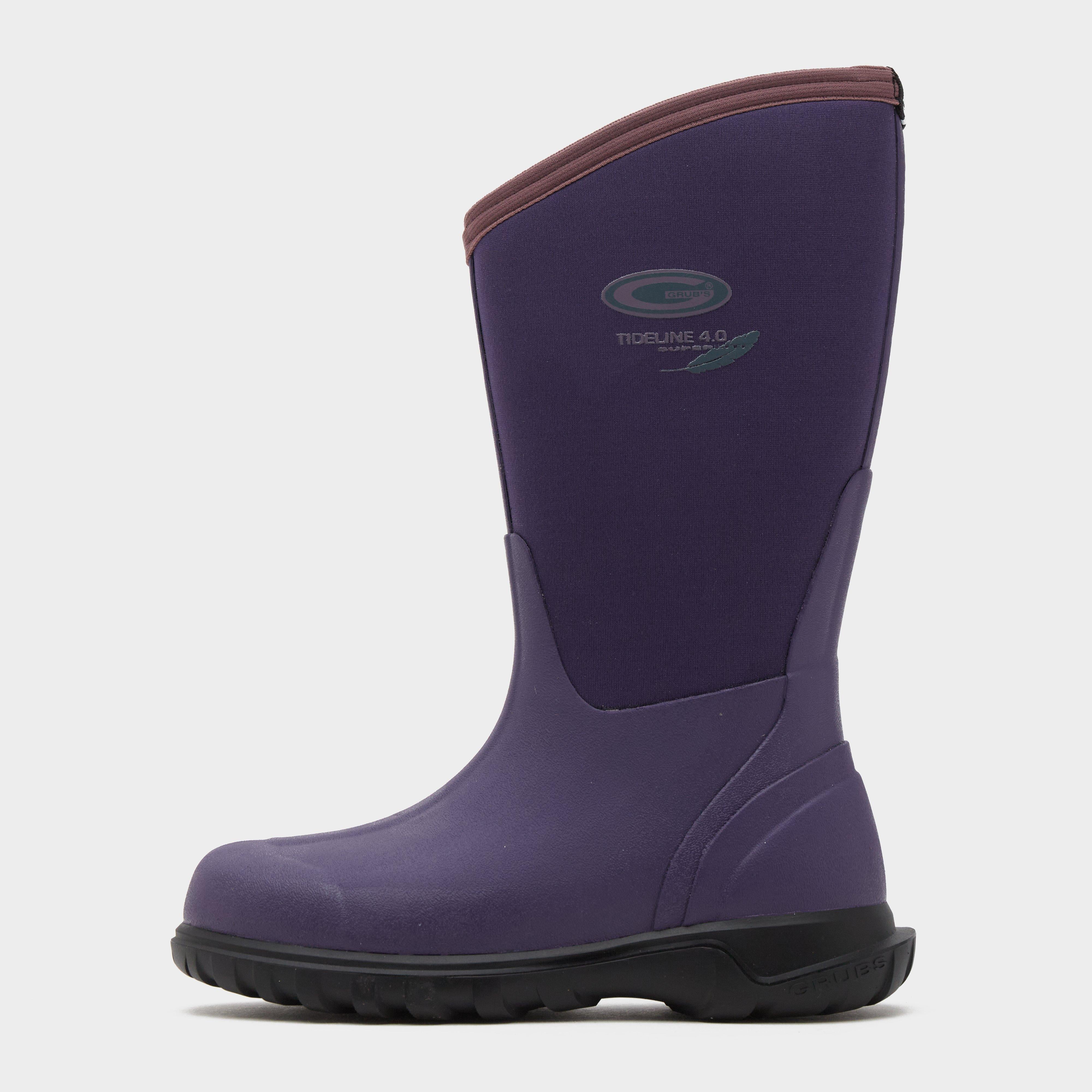 Kids Tideline Boots Plum