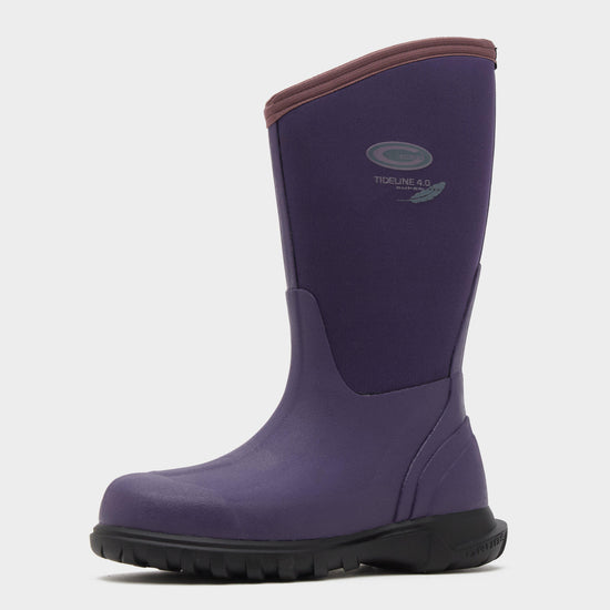 Kids Tideline Boots Plum