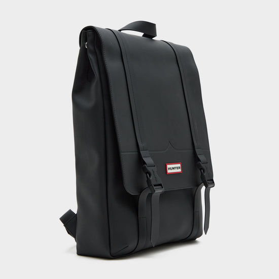 Original Rubberised Large Backpack Black