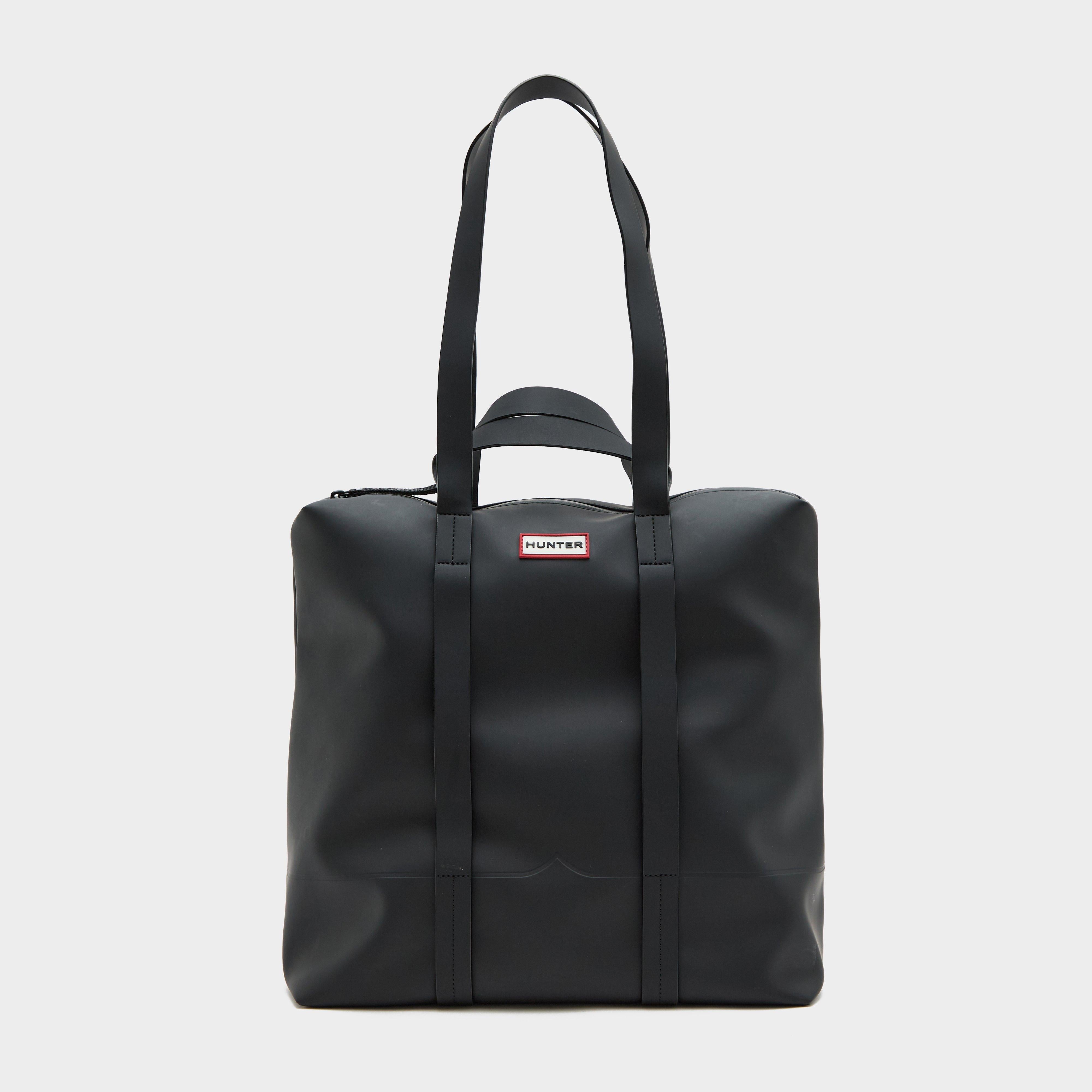 Rubberised Large Tote Bag Black