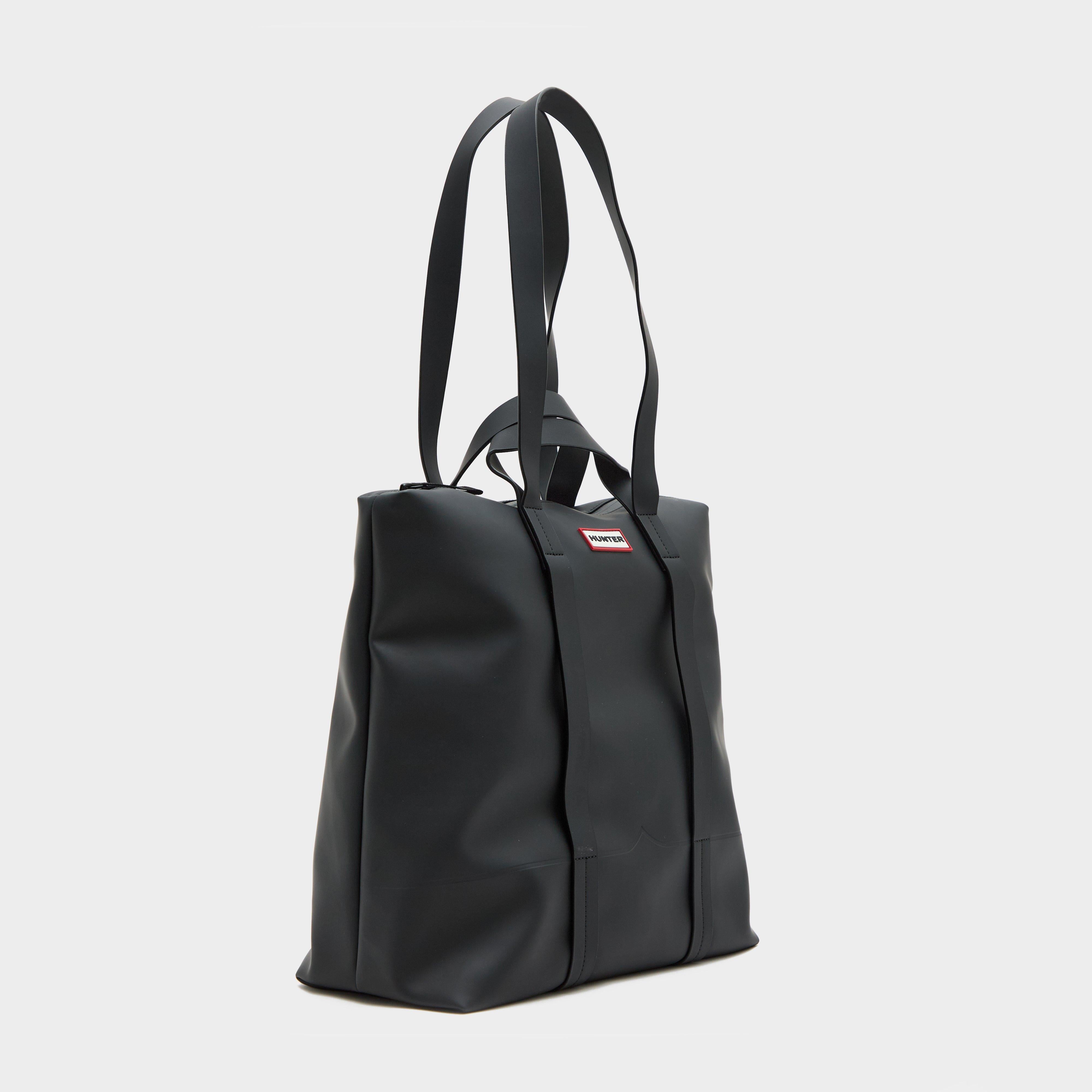 Rubberised Large Tote Bag Black