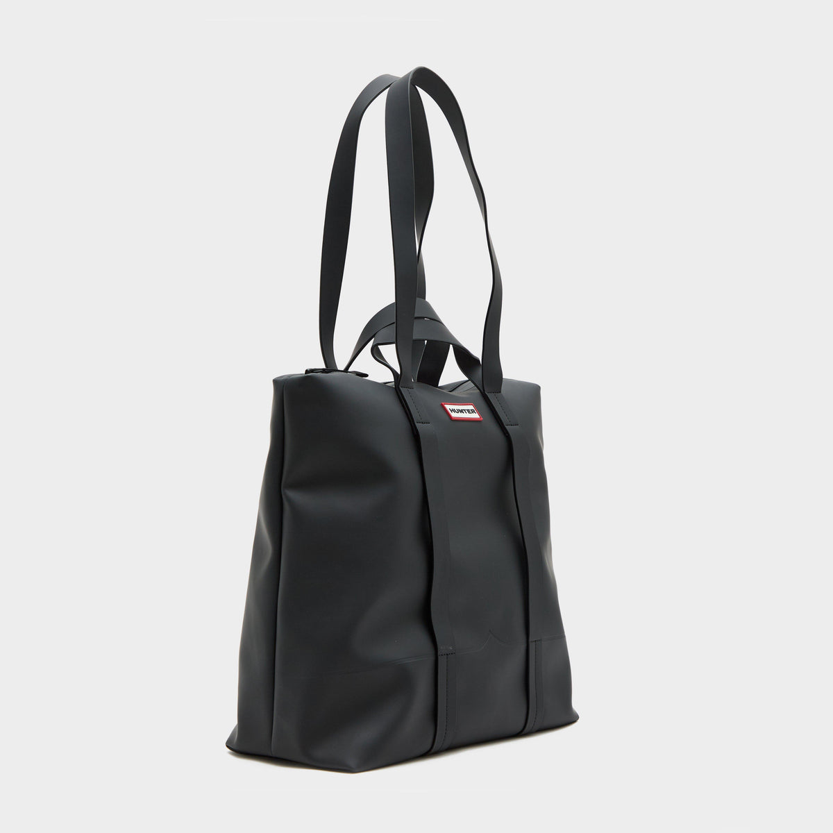 Rubberised Large Tote Bag Black