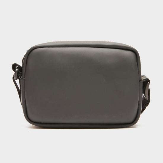 Rubberised Mini Crossbody Black