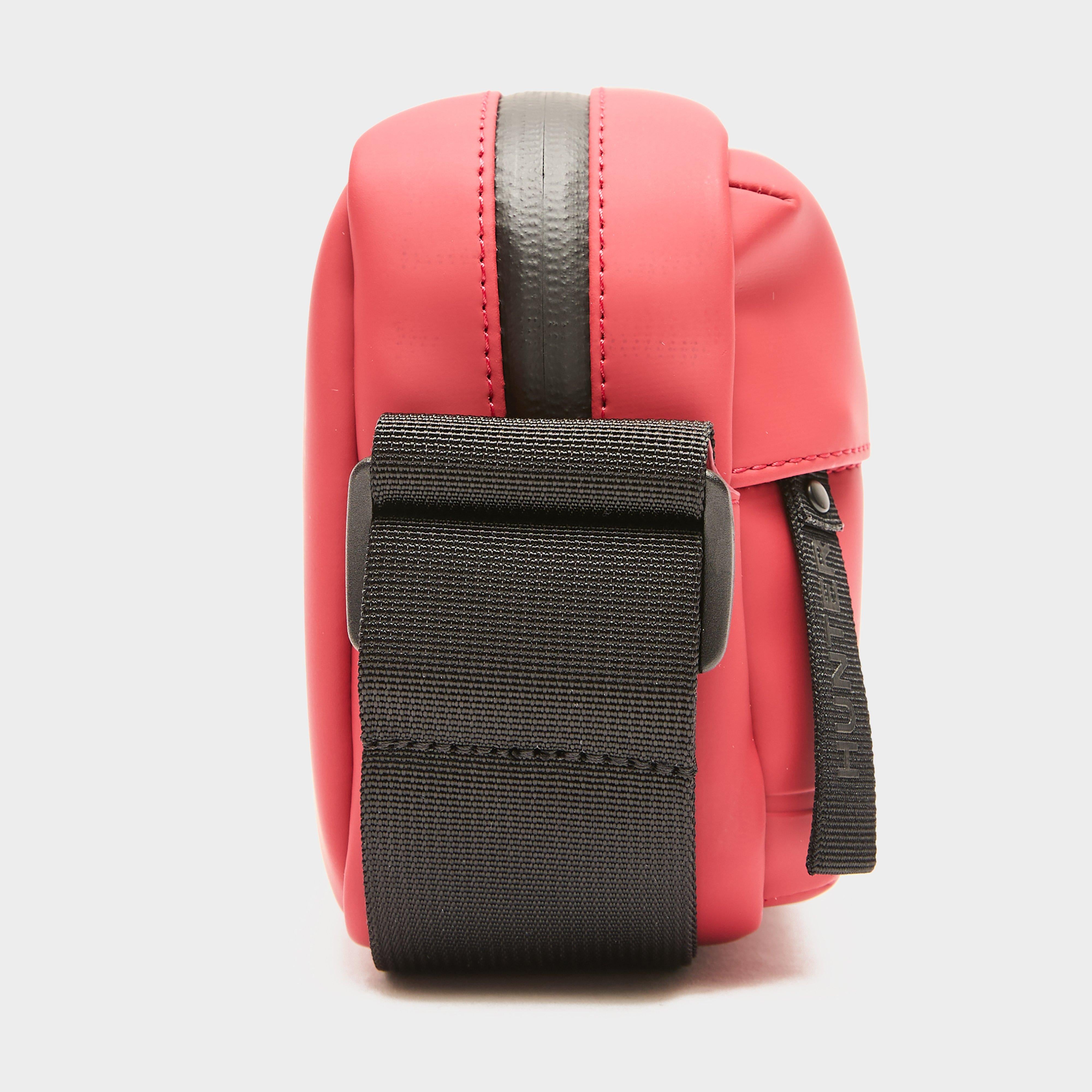 Rubberised Mini Crossbody Military Red