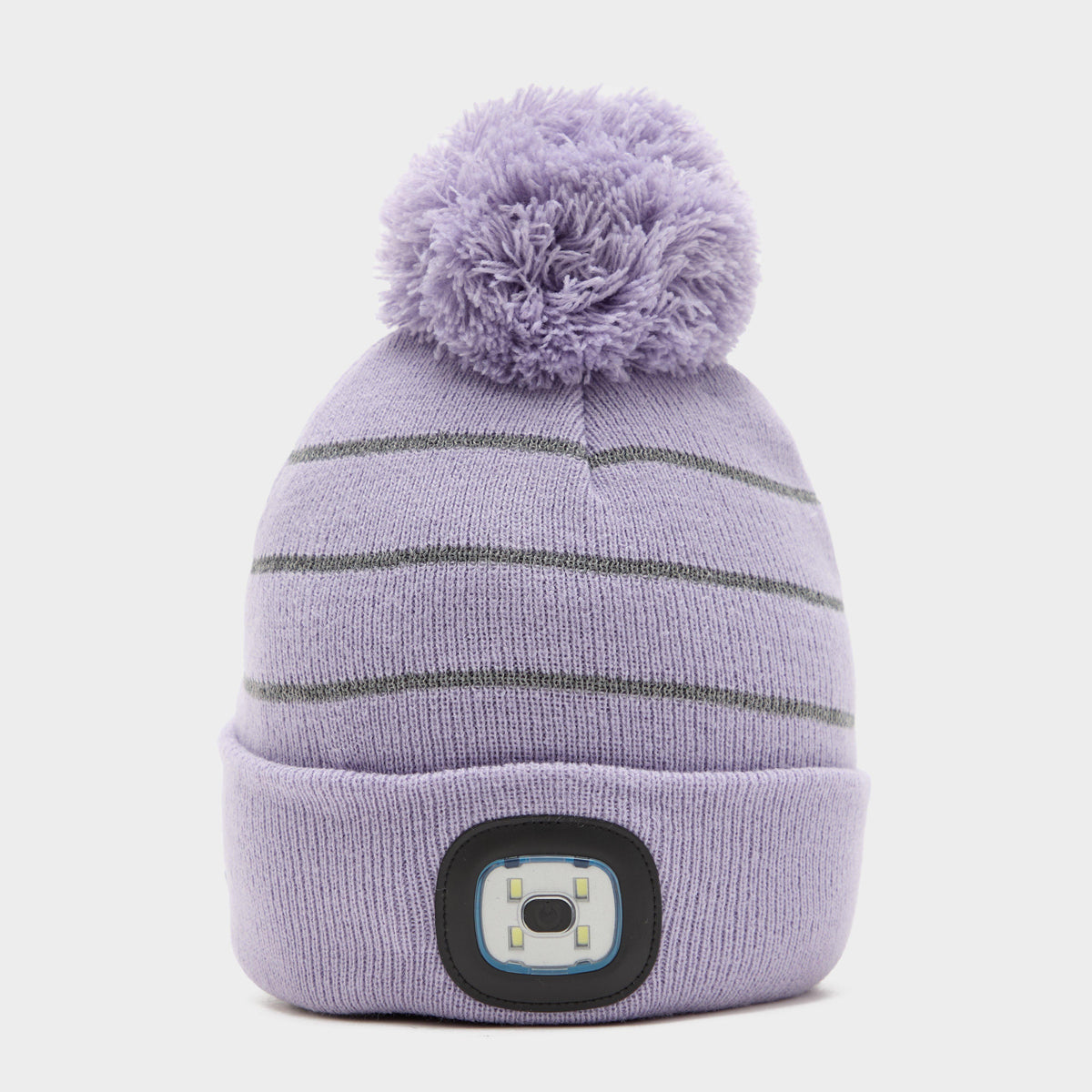 Kids Alva LED Pom Hat Lilac