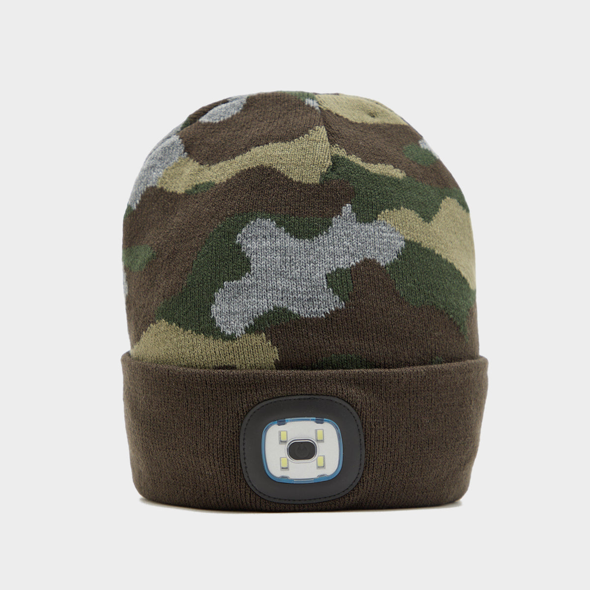 Adults Camo Conseal LED Beanie Olive