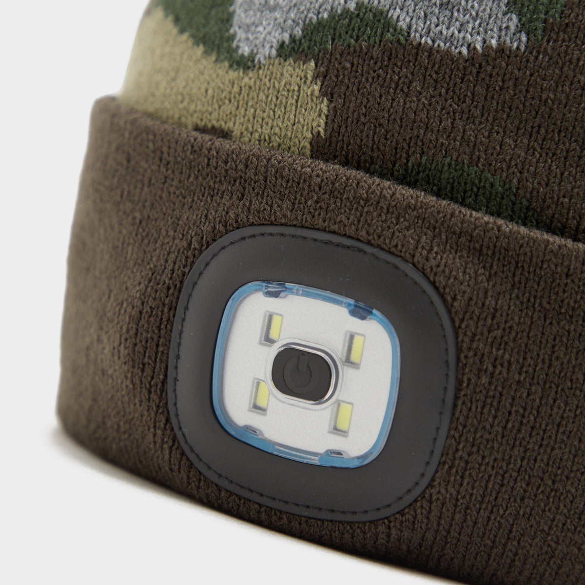 Adults Camo Conseal LED Beanie Olive