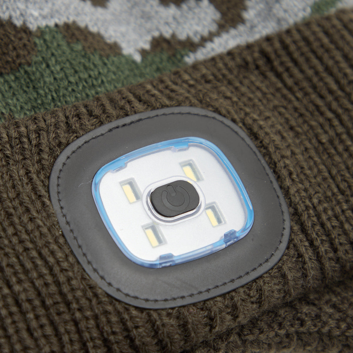 Arran Ear Cover LED Hat Camo