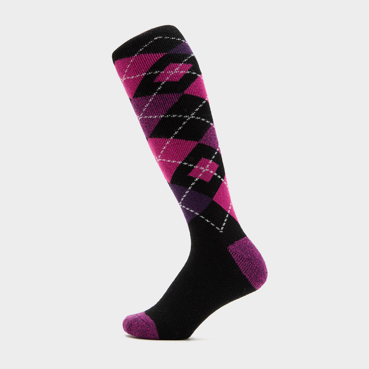 Womens Melrose Socks Black/Pink