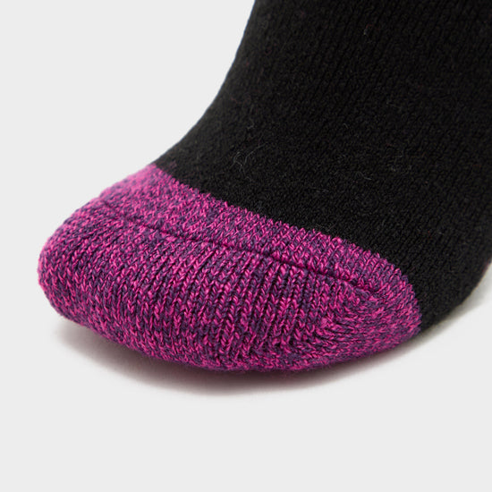 Womens Melrose Socks Black/Pink